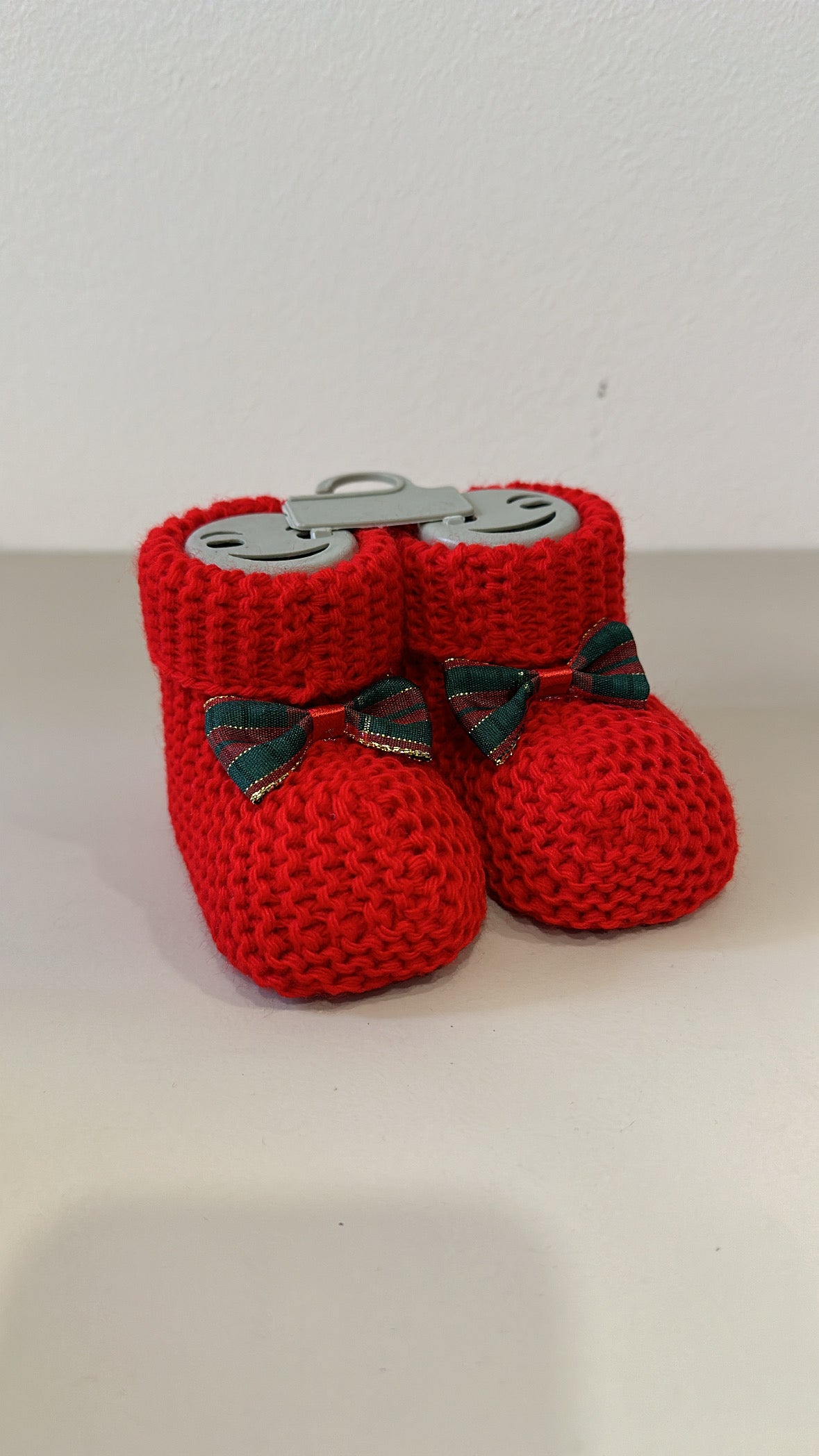 Babbucce NATALIZIE - ROSSO