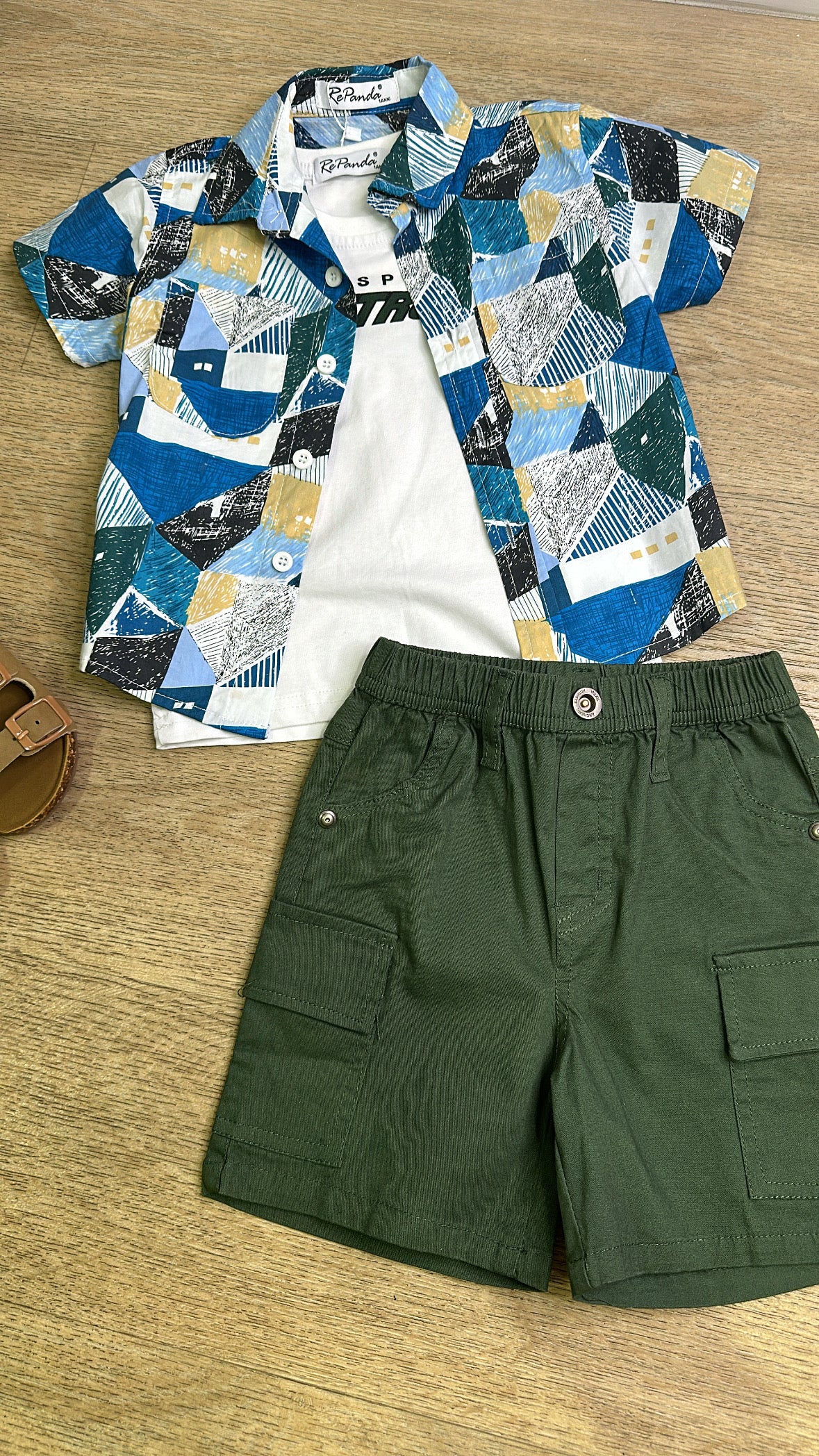 Completo GEOMETRIC 1-5A - BLU