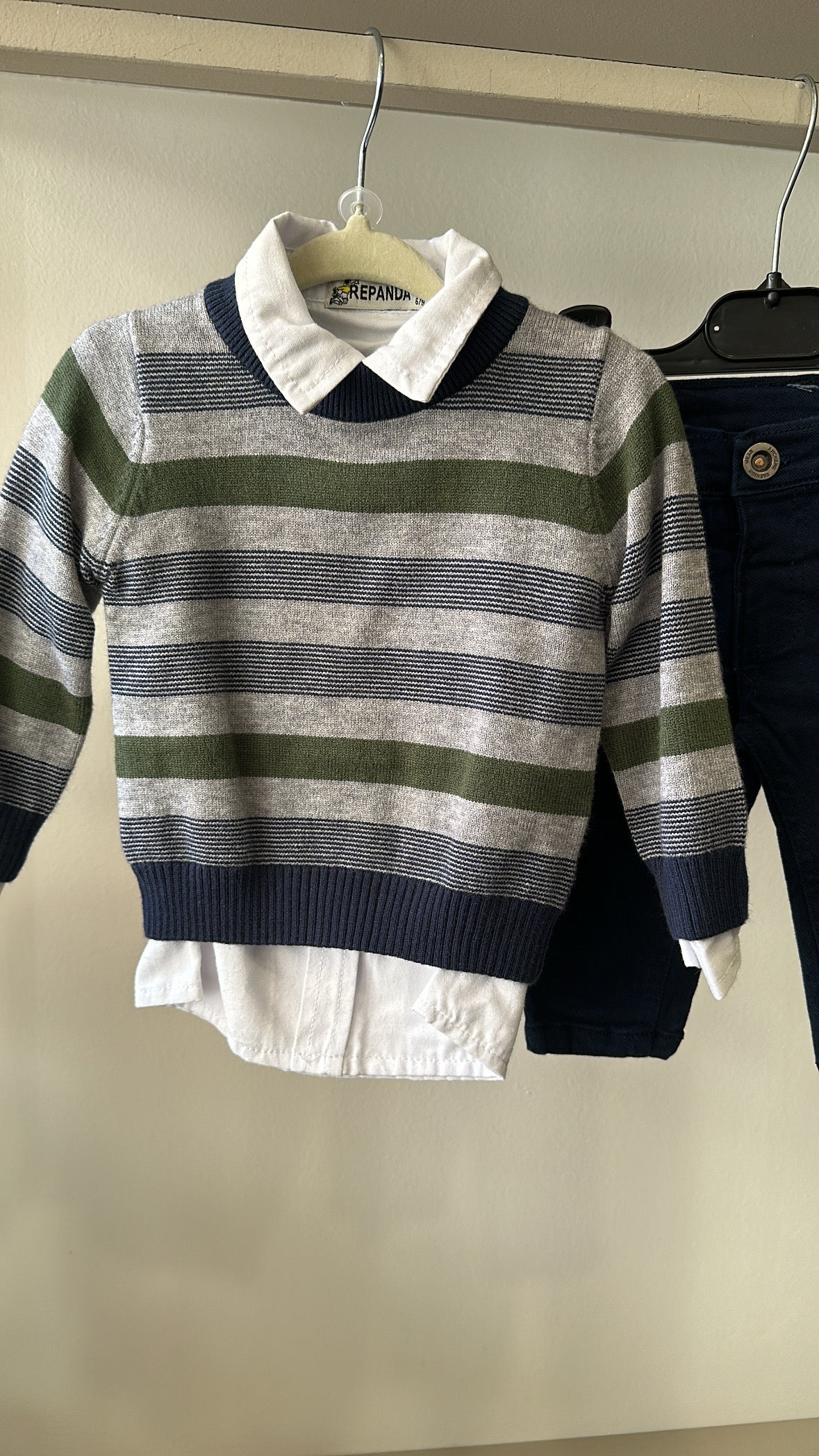 Completo MAGLIONCINO 6-36M - VERDE