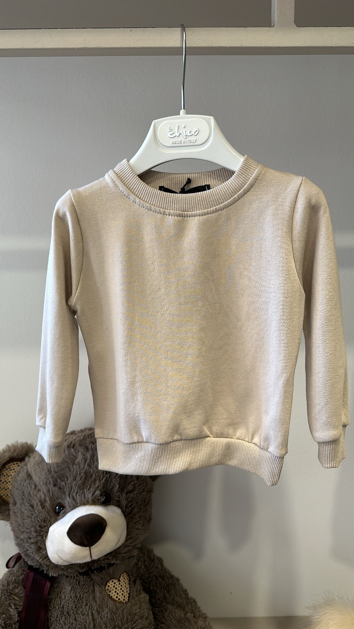 Felpa BASIC 12-36M - BEIGE