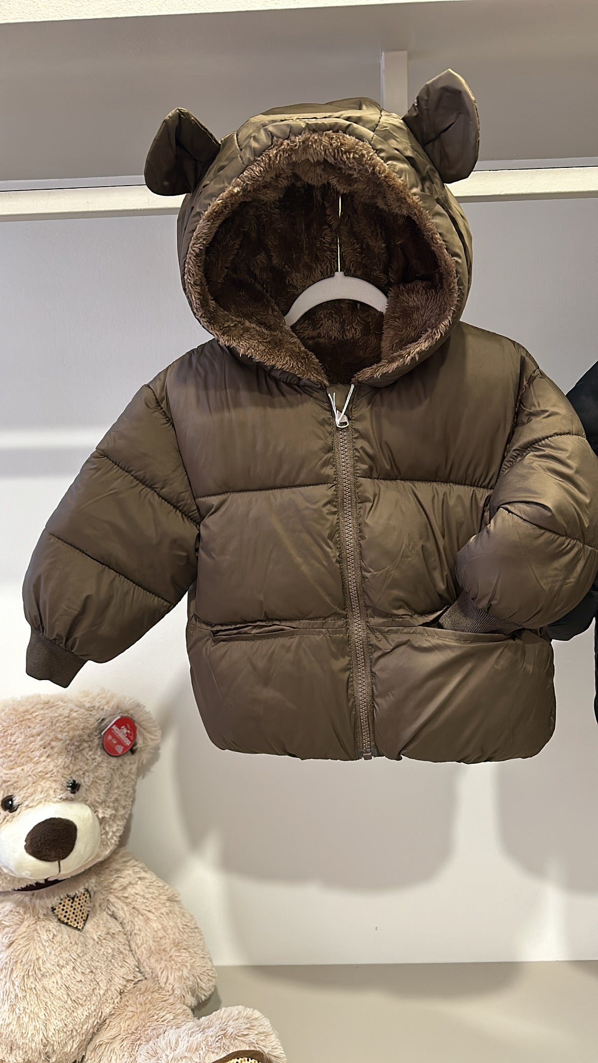 Giubbotto TEDDY INTERNO - MARRONE