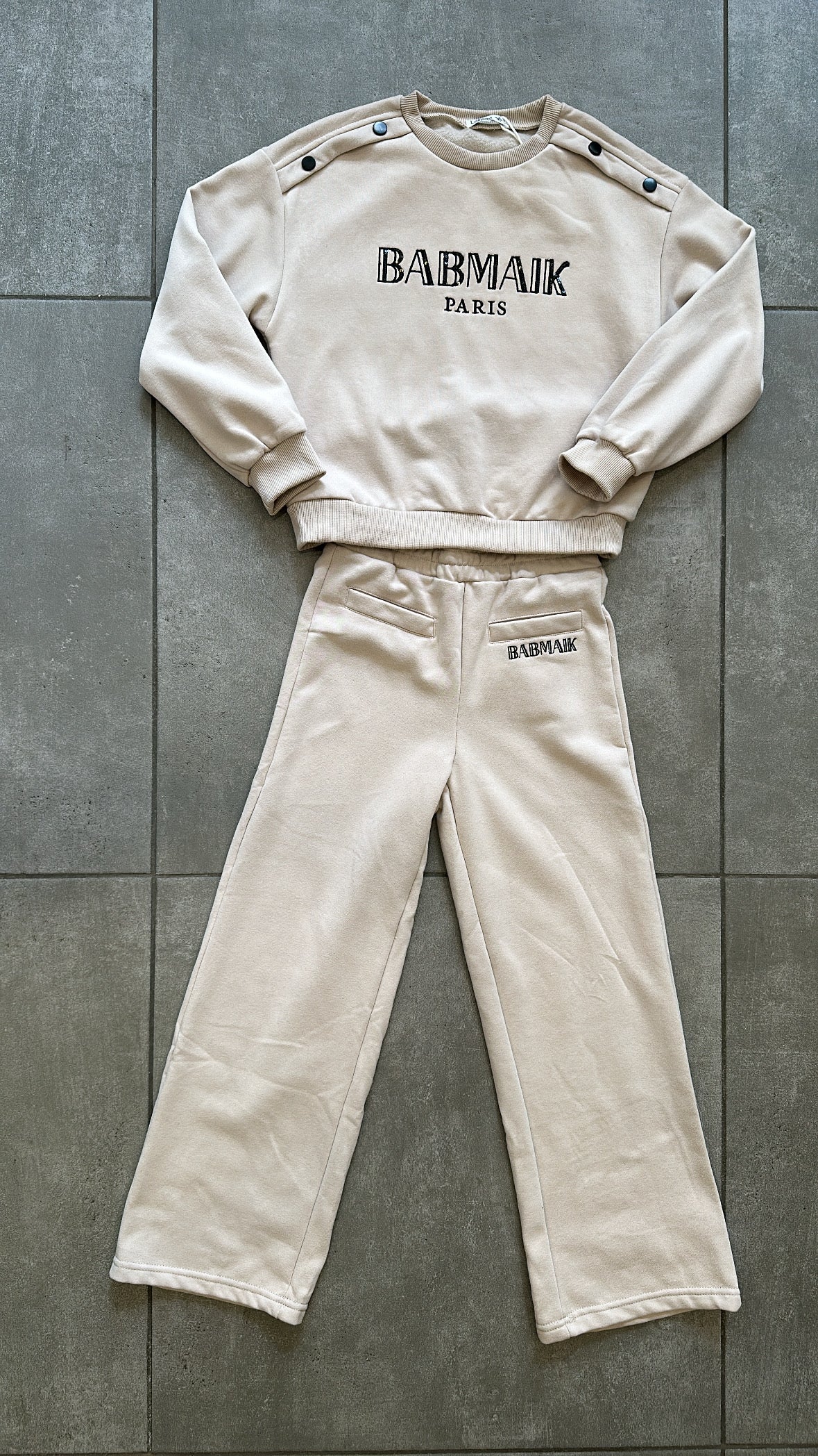 Tuta BABMAIK 4-12A - BEIGE