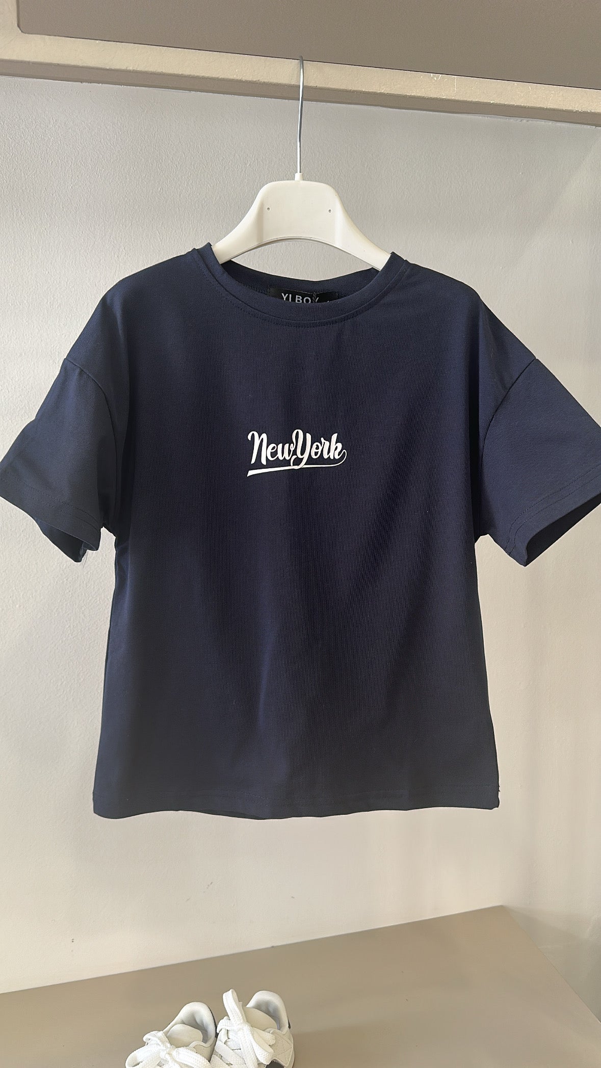 T-shirt NEW YORK 1987 - BLU