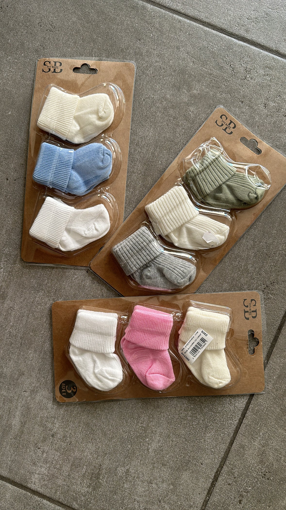 Calzini SVS BABY 0-3M - MULTICOLOR