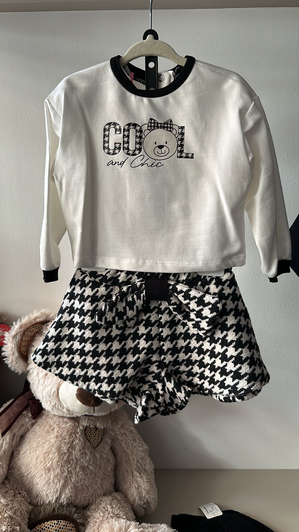 Completo COOL ORSETTO 12-36M - BIANCO