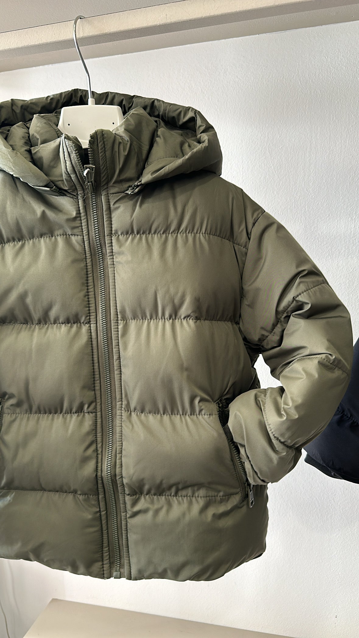 Giubbotto CON PELLICCIA INTERNA 4-14A - VERDE MILITARE