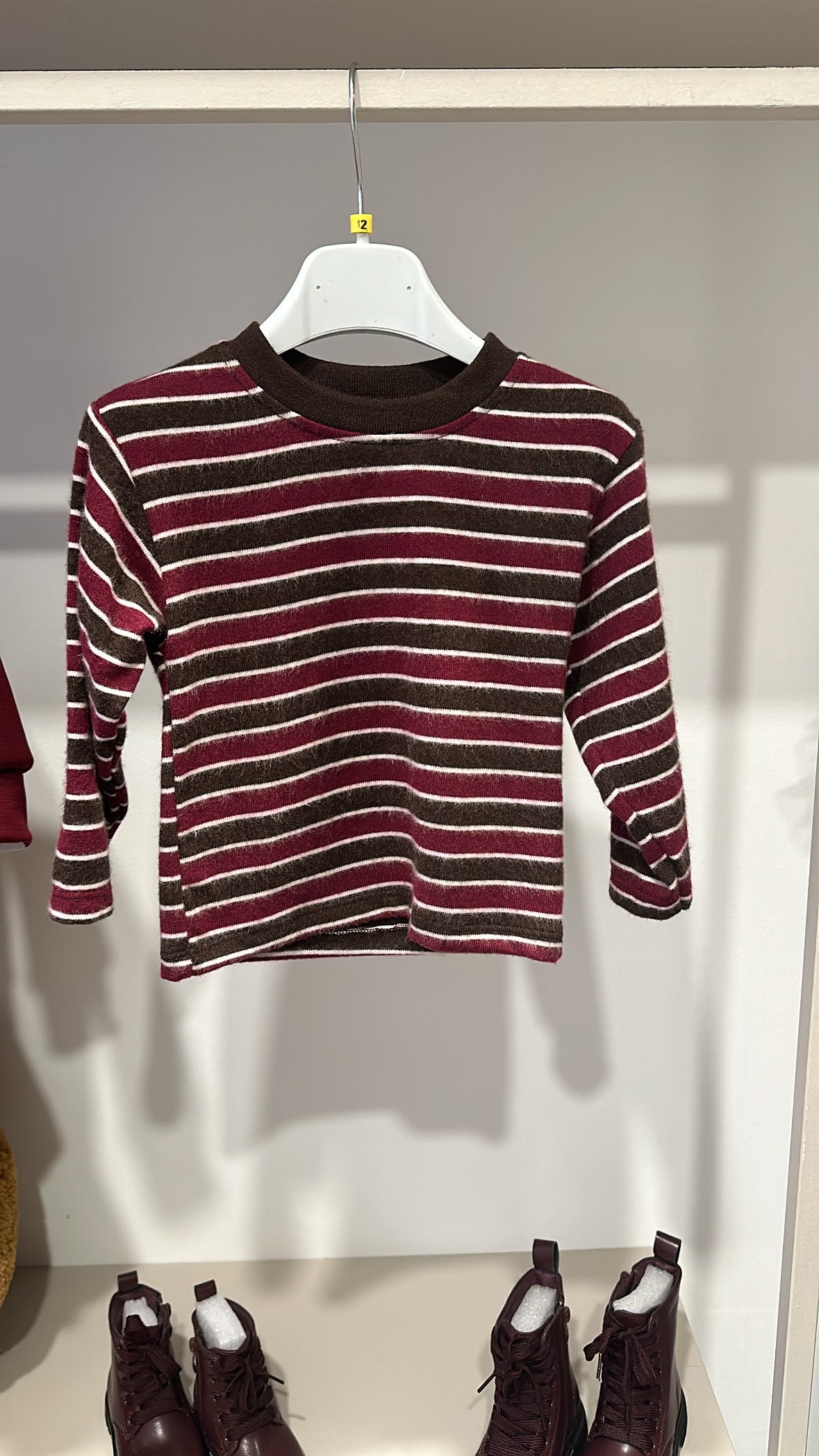 Maglioncino RIGHETTA F 12-36M - BORDEAUX