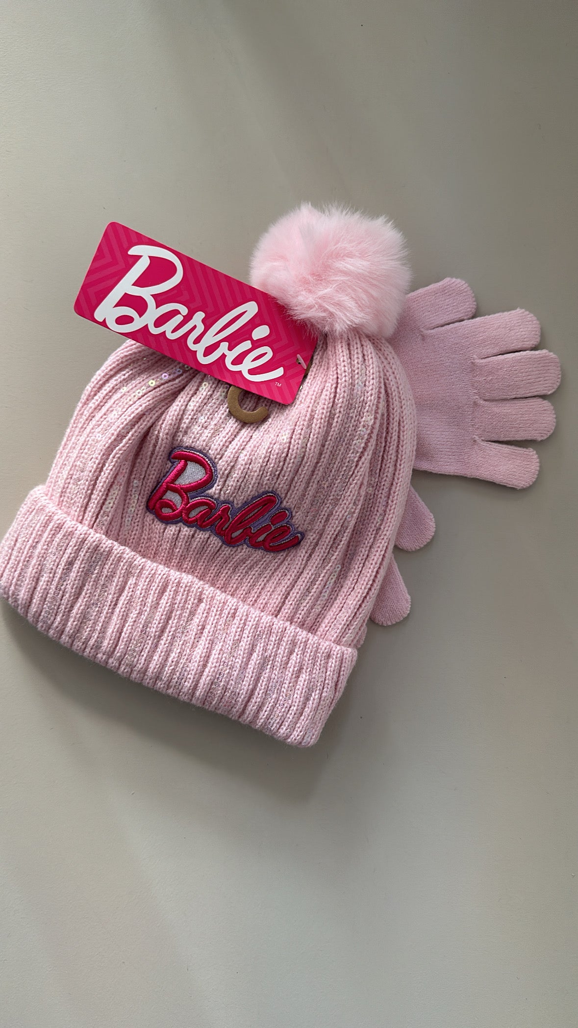 Cappello + GUANTI DISNEY - ROSA