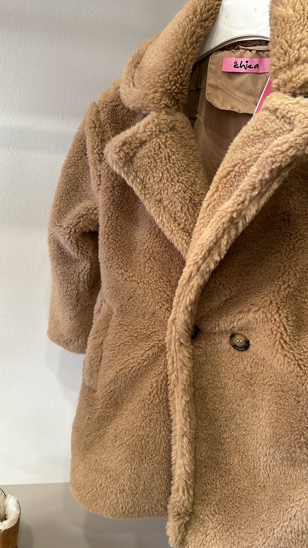 Cappotto TEDDY 4-14A - CAMMELLO