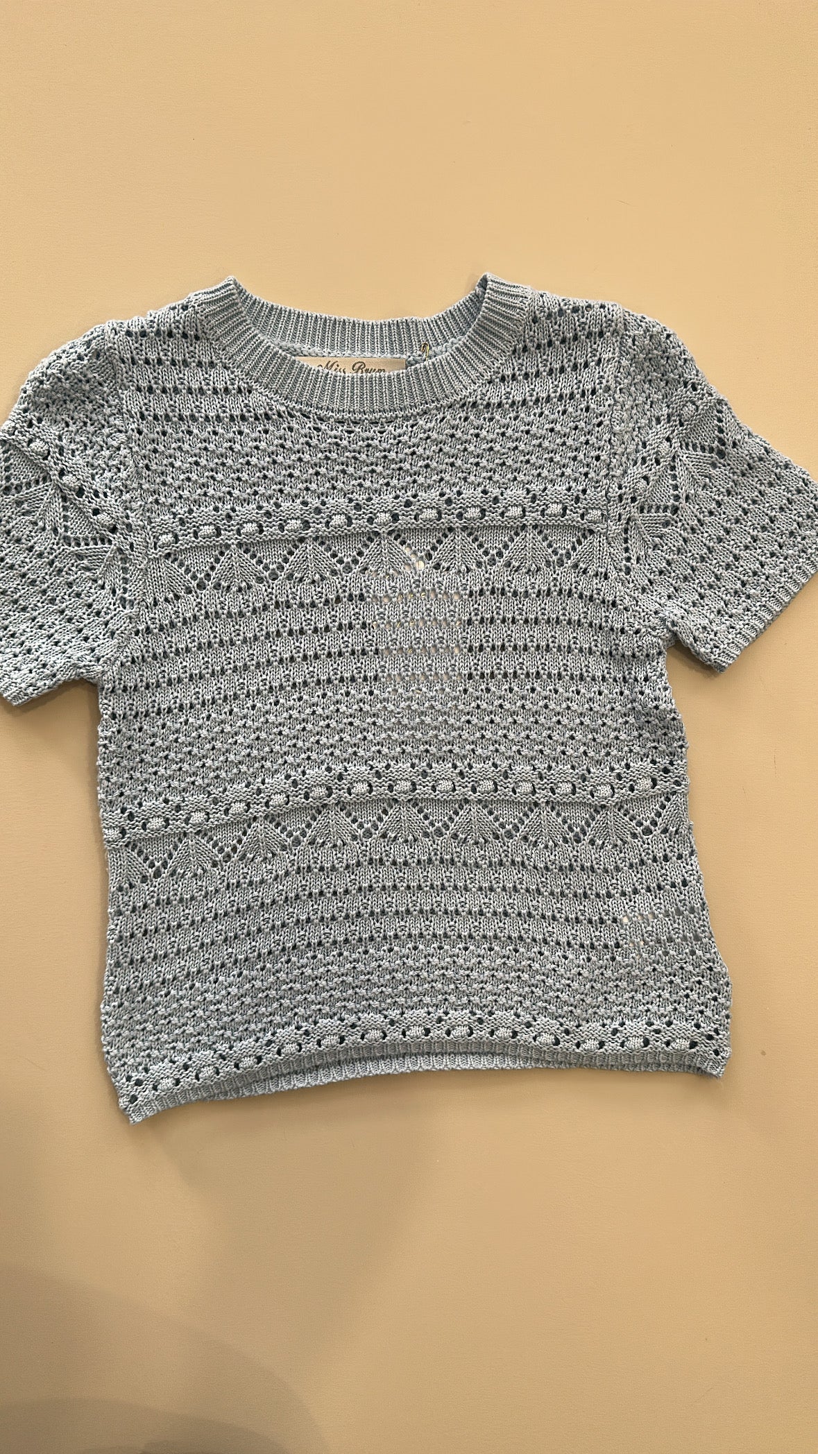 Pull TRAFORO 4-12A - AZZURRO