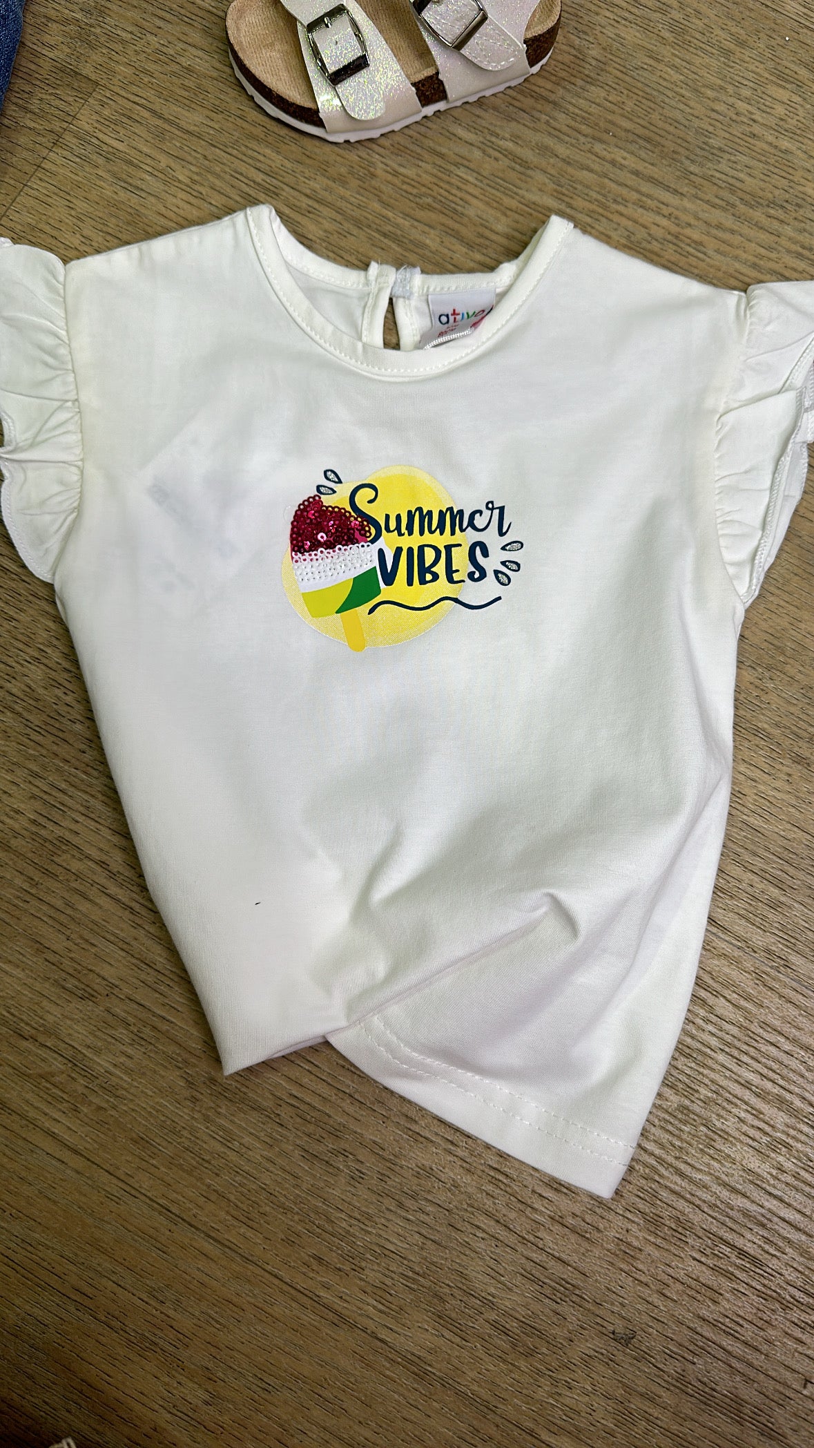 T-shirt SAMMER VIPERS 12-36M - BIANCO