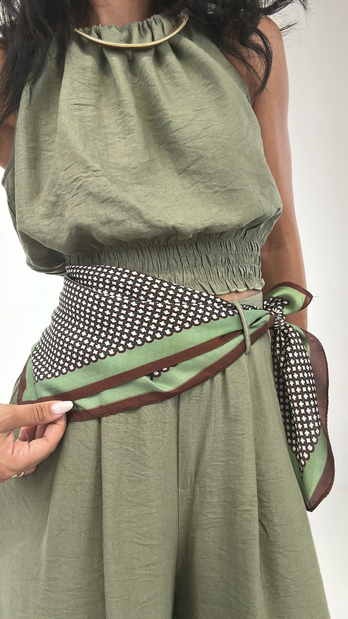Foulard NODO - MARRONE