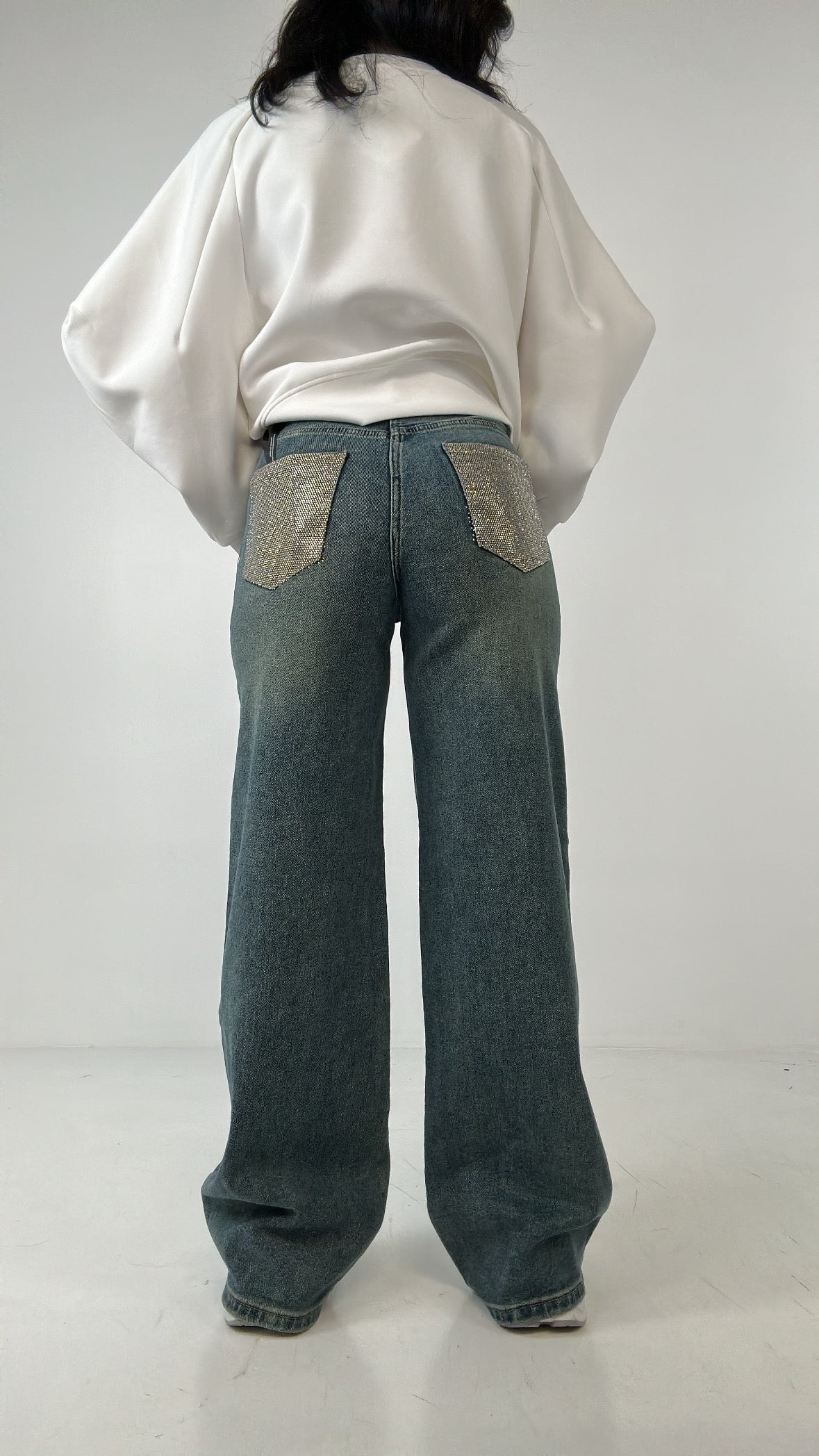 Jeans TASCA RETRO STRASS - JEANS