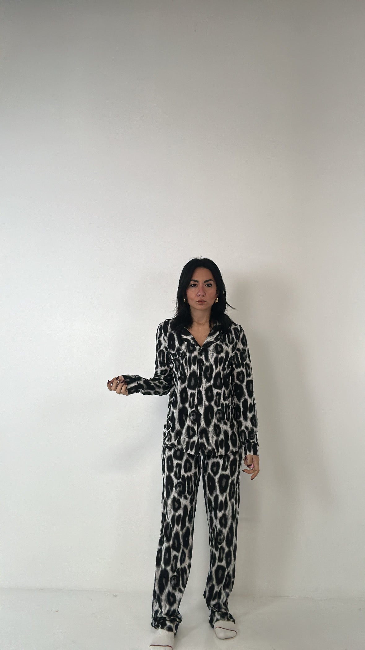 Pigiama DONNA MACULATO - GRIGIO