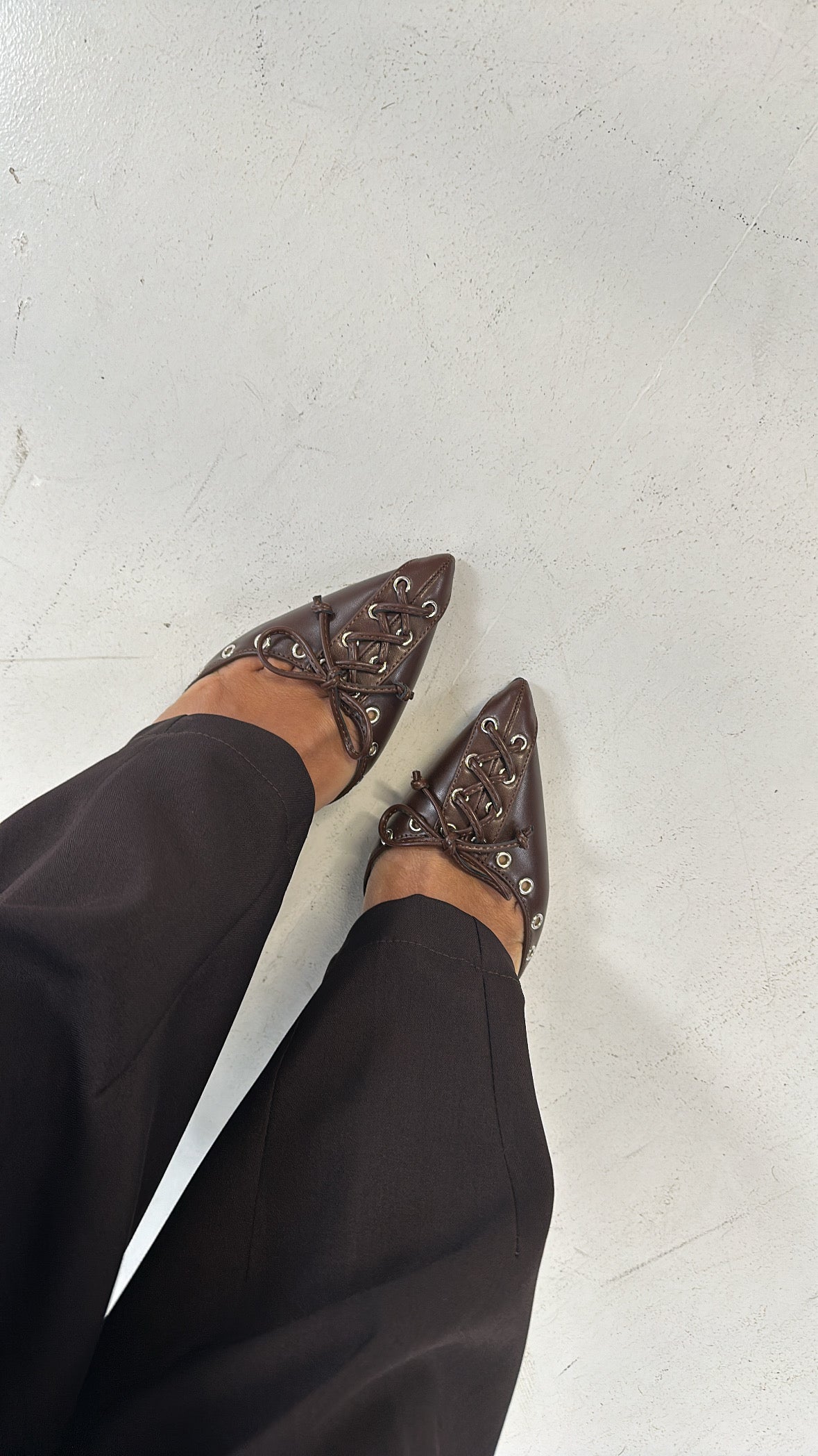 Decollete' BORCHIETTA - MARRONE