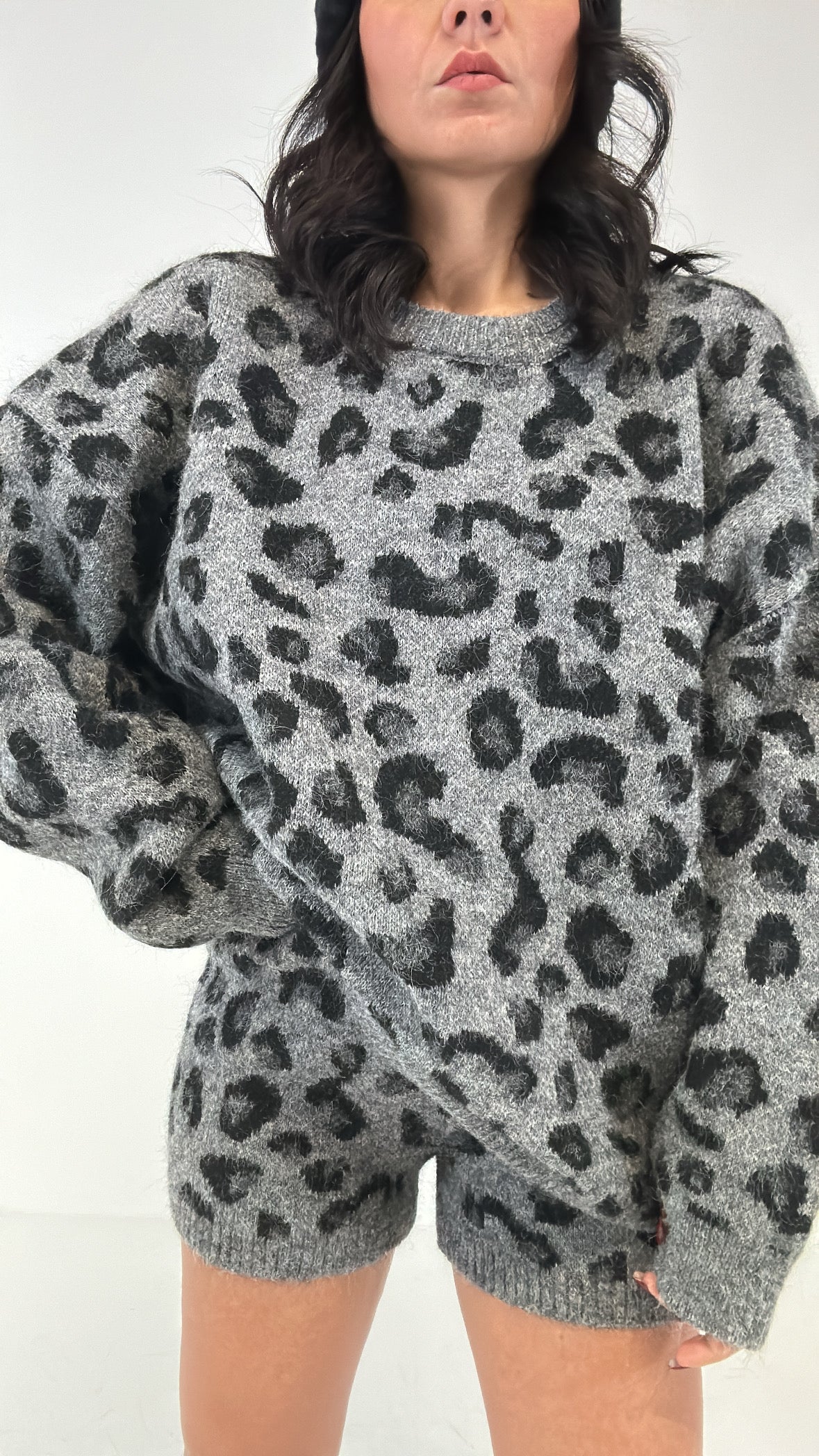 Completo MACULATO IN MAGLIA - GRIGIO