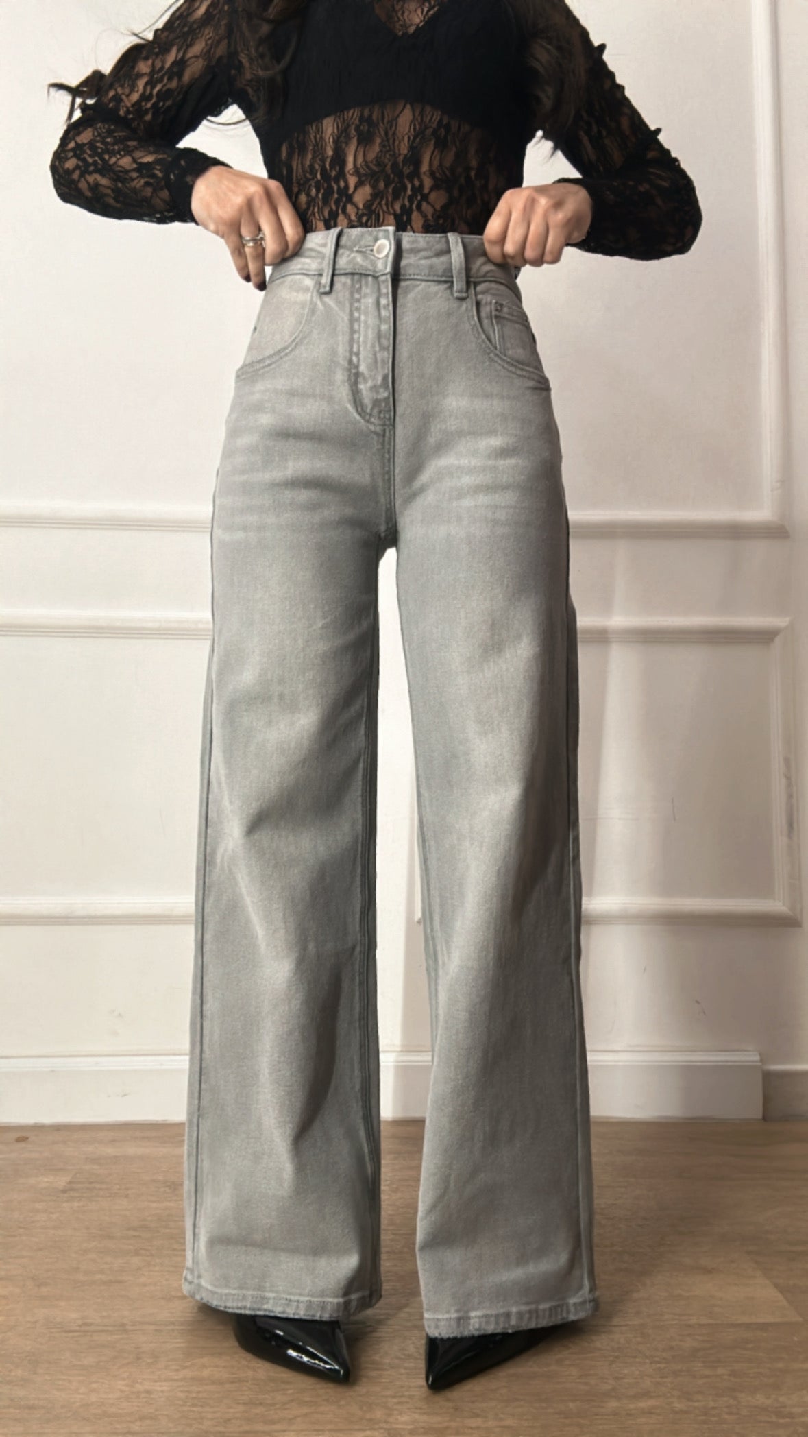 Jeans TASCA BBRILL - GRIGIO