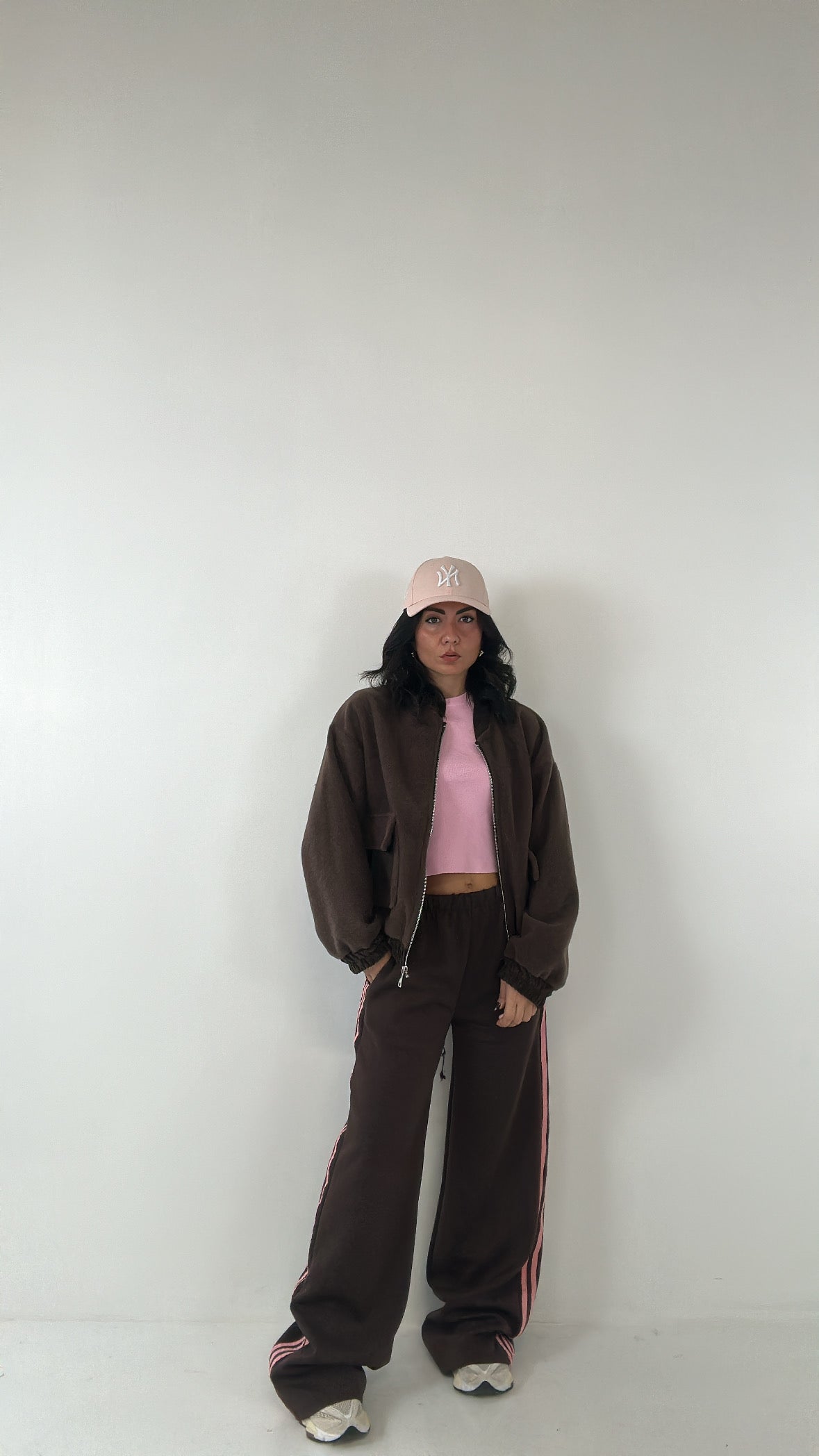 Pantalone STRIPES - MARRONE