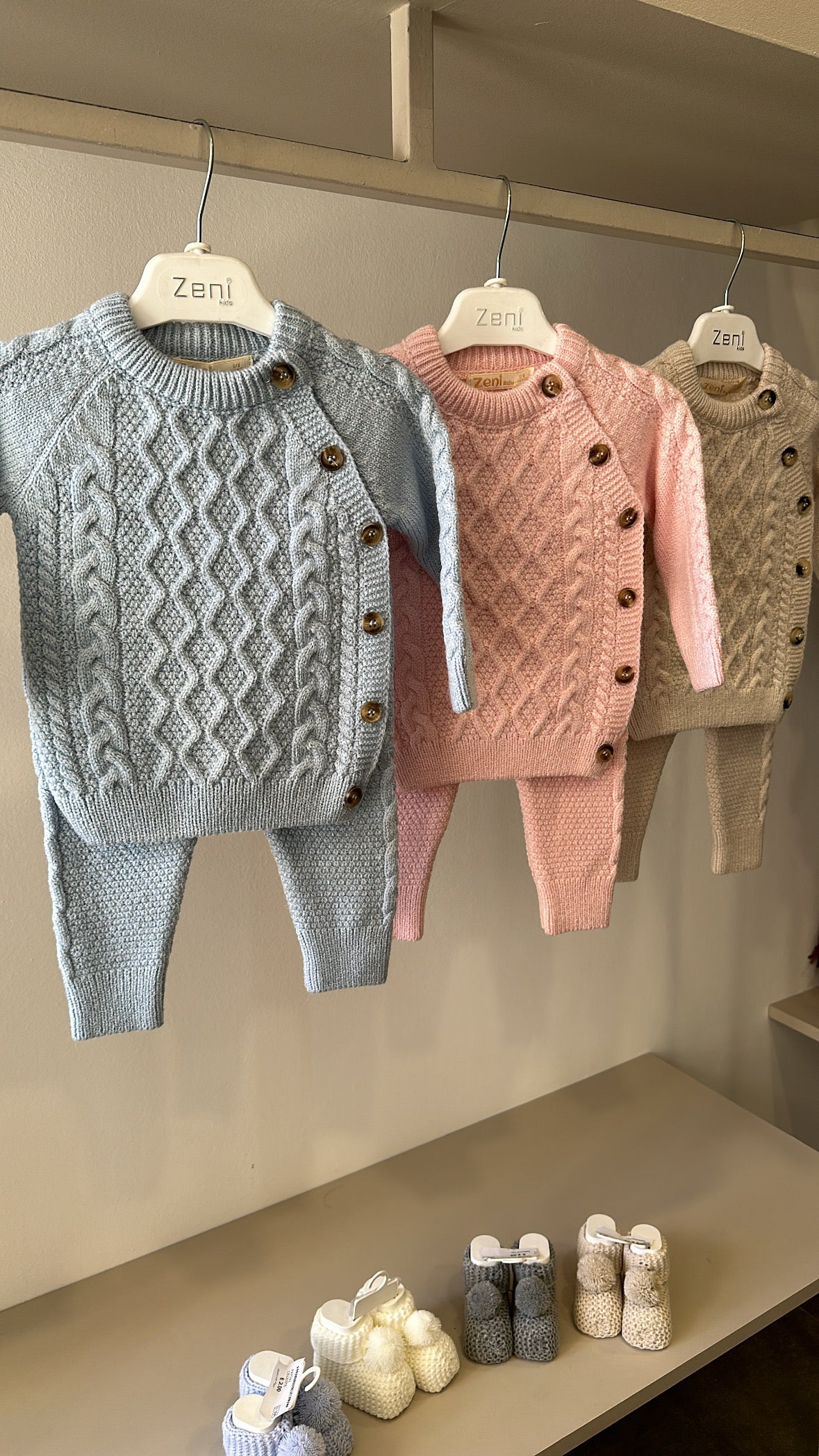 Completo ZENI 6-18M - ROSA