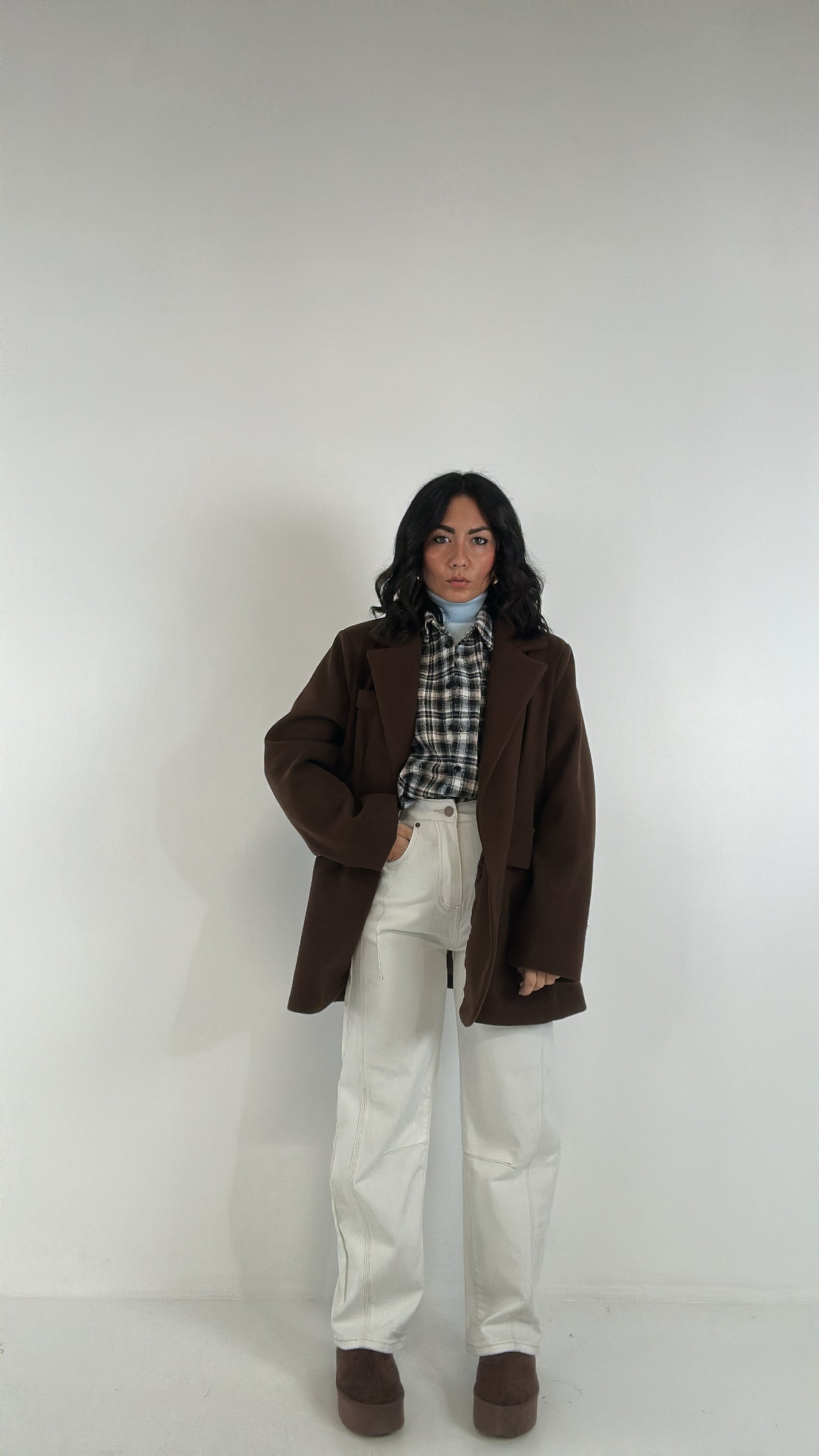 Jeans BAGGY WHITE - BIANCO