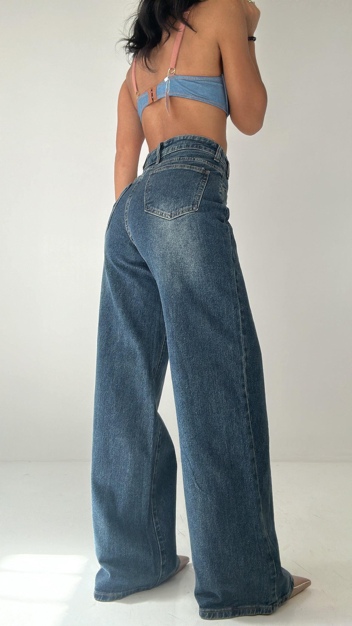 Jeans BOTTONE LATERALE - JEANS