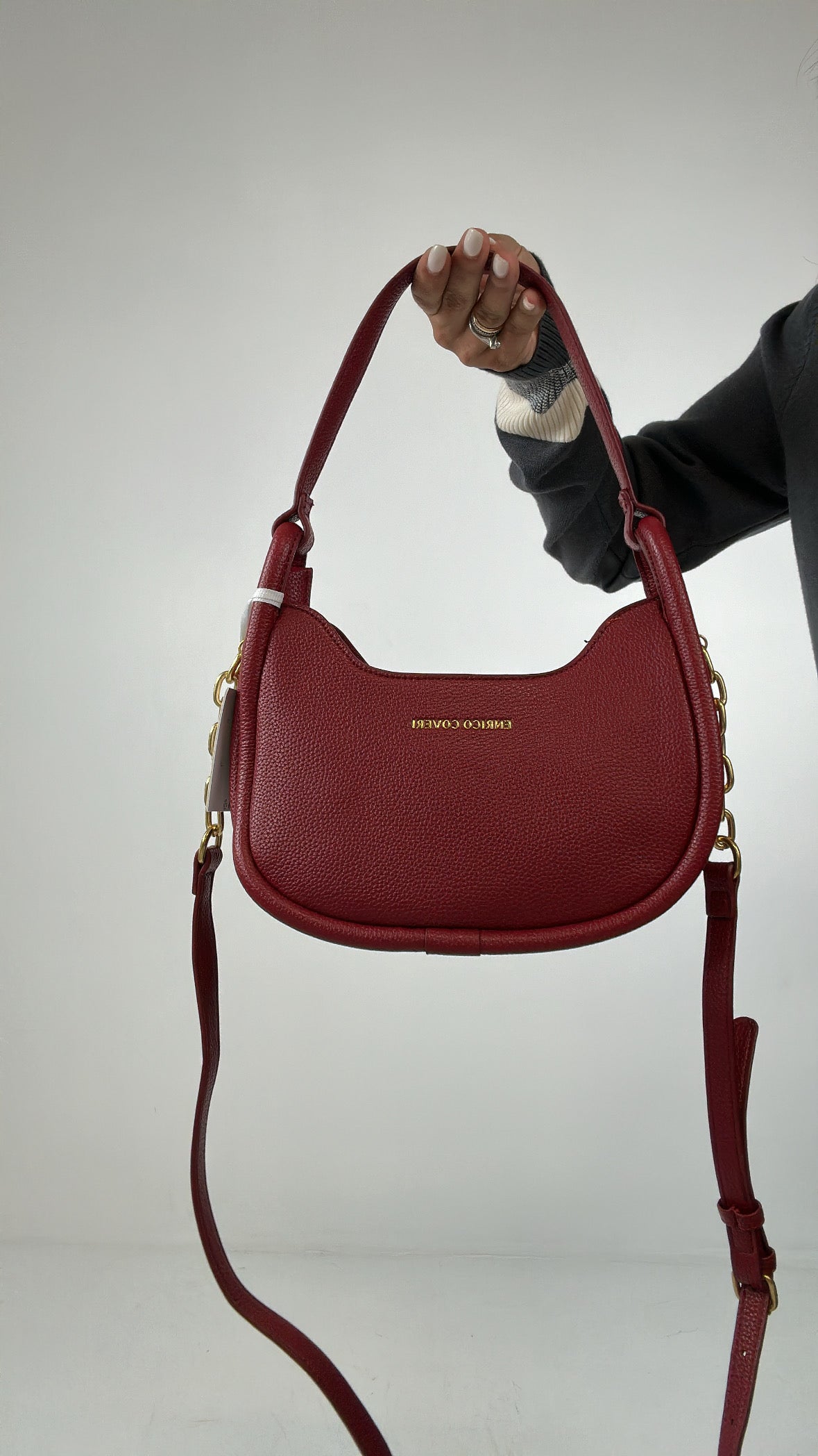 Borsa COVERI BORDATA - ROSSO