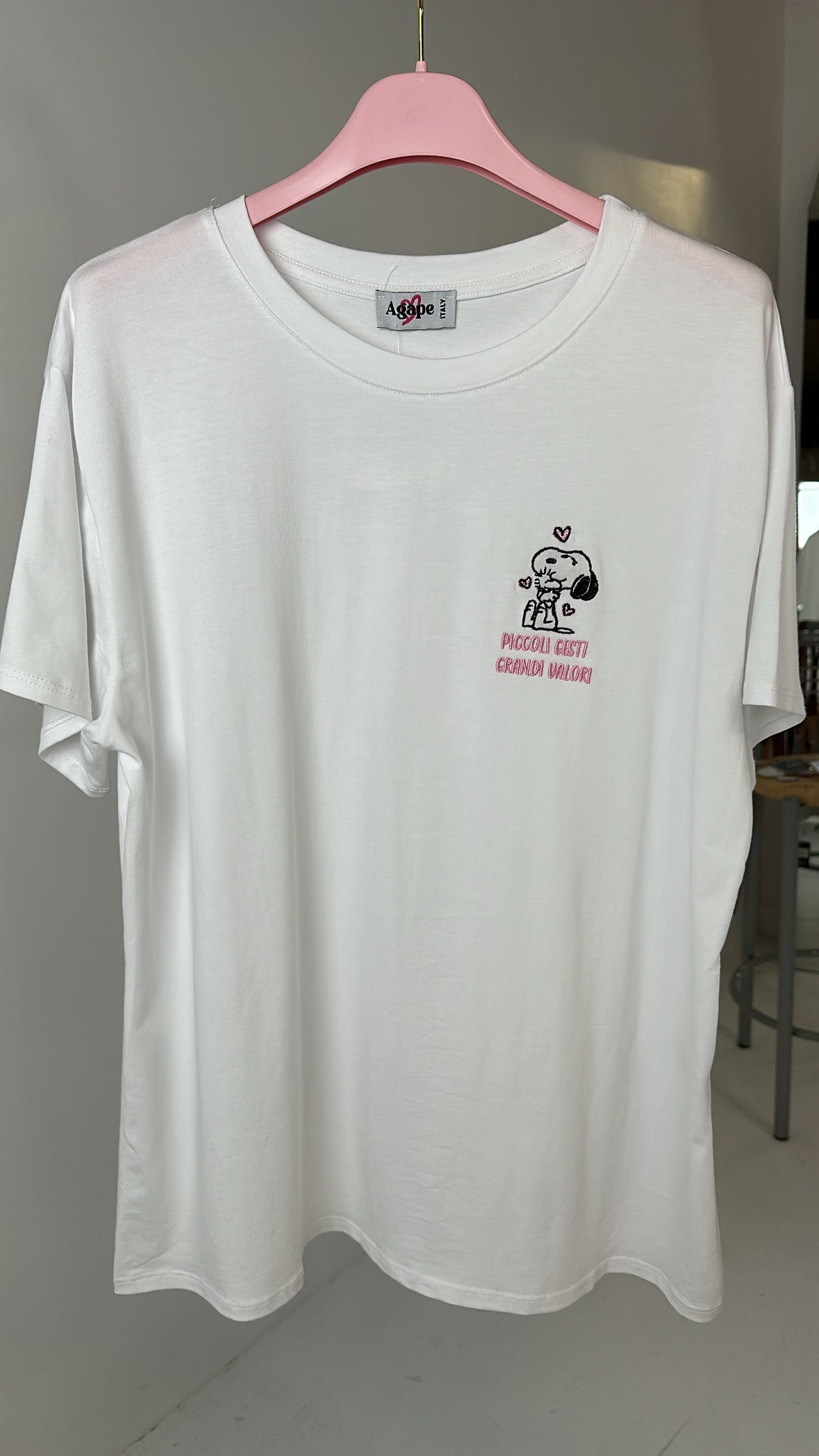 T-shirt PICCOLI GESTI GRANDI VALORI - ROSA