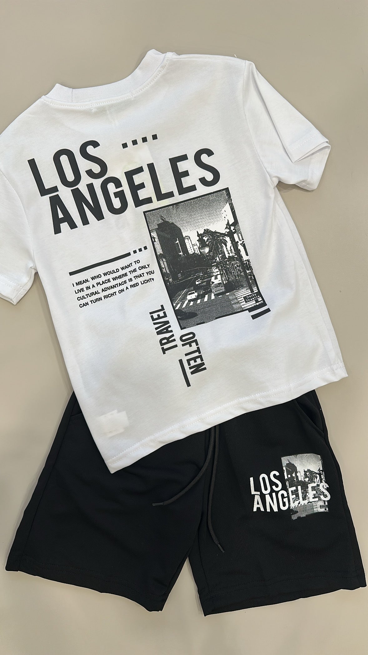 Completo LOS ANGELES STREET 4-14A - BIANCO