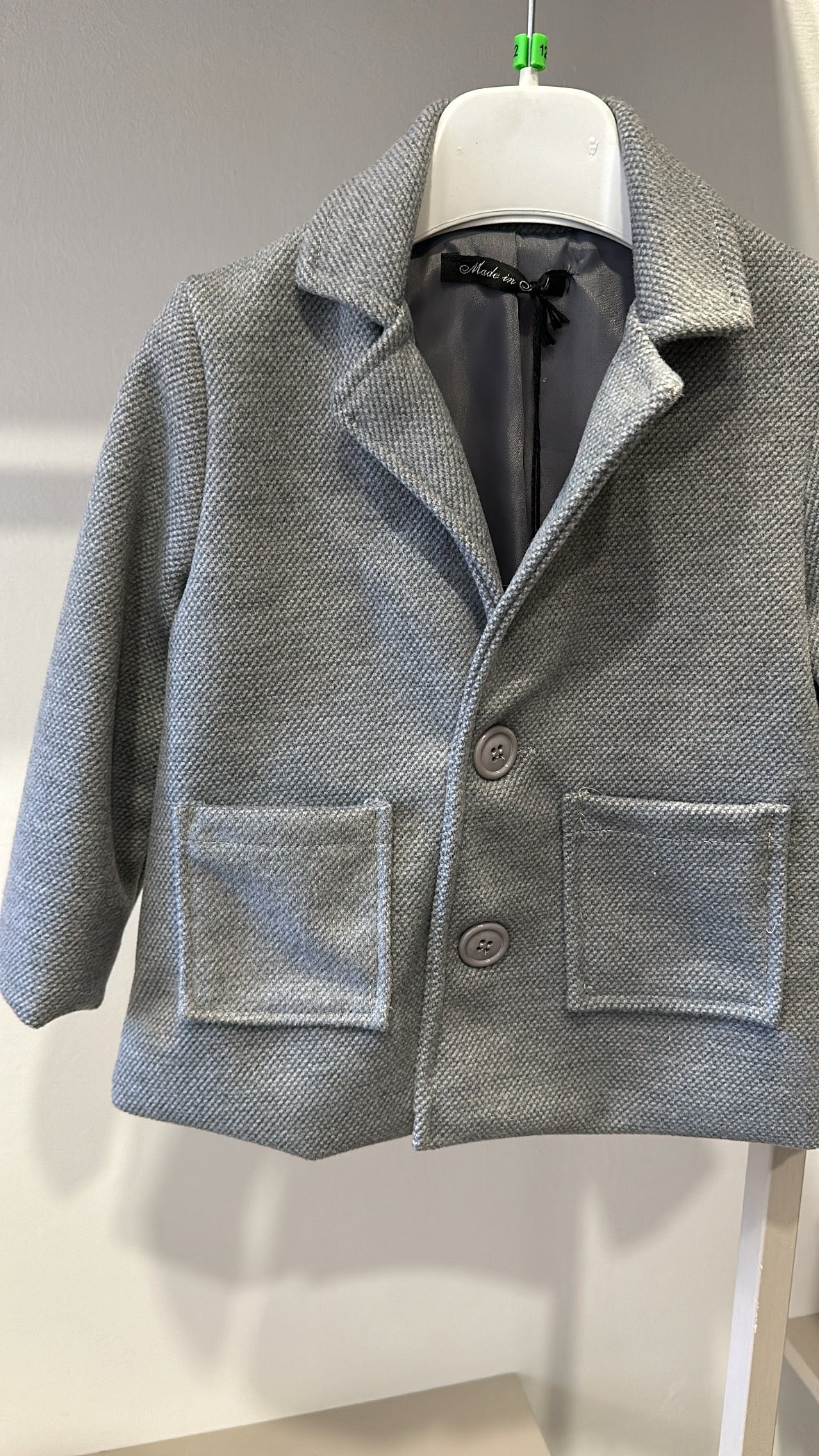 Cappottino 12-36M - GRIGIO