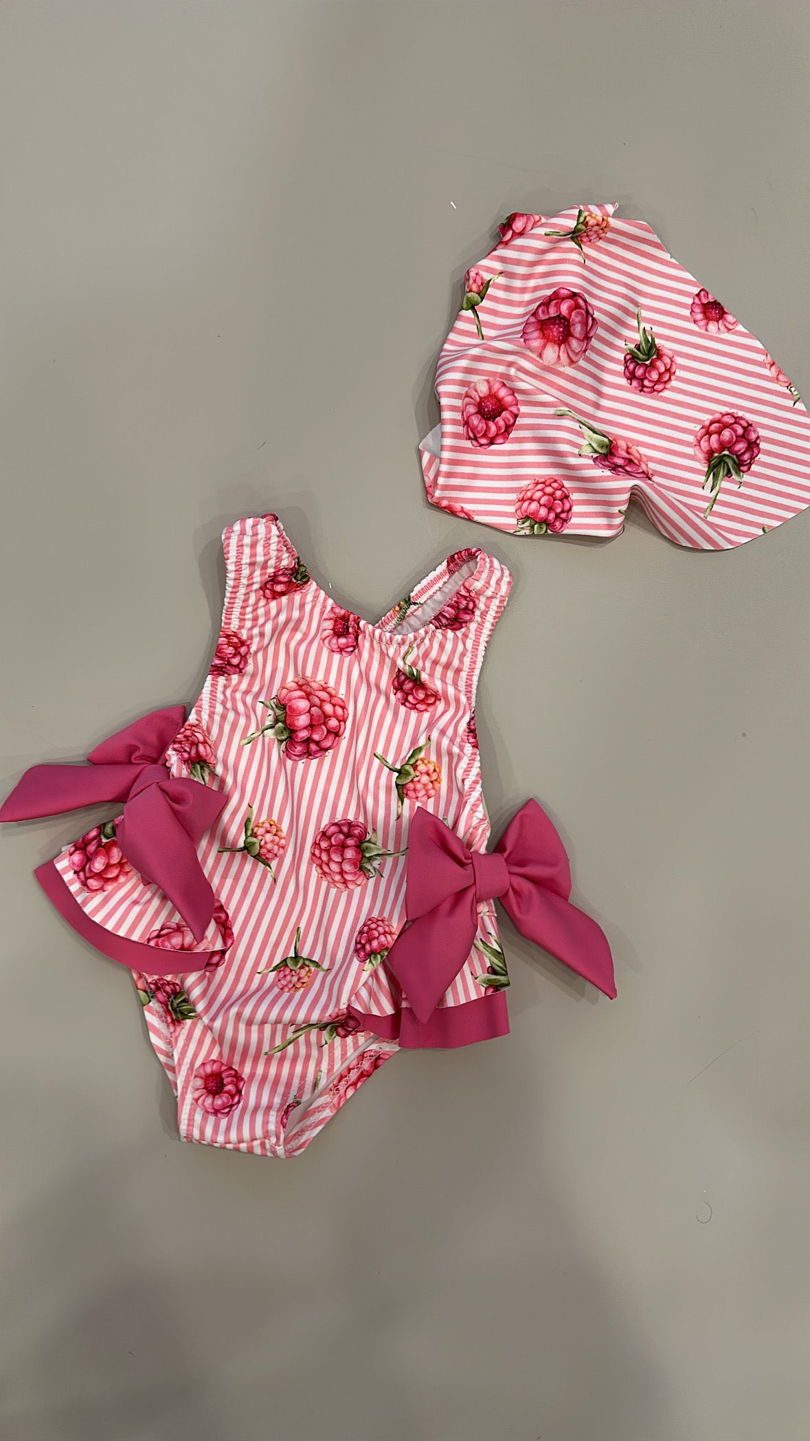 Costume INTERO CON BANDANA 12-36M - FUCSIA