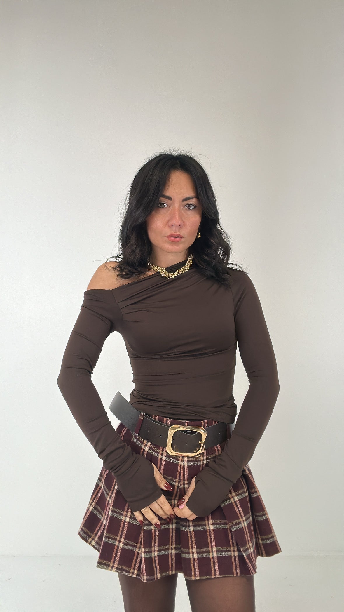 Maglia KEN - MARRONE