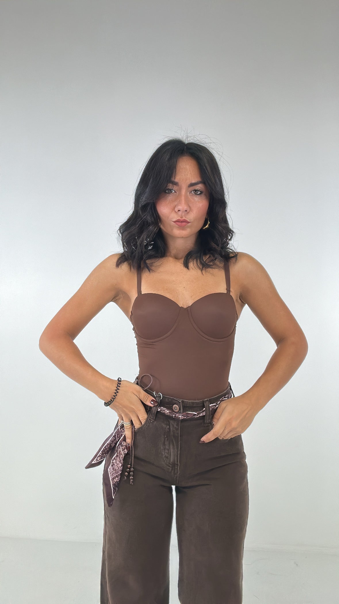 Body MODELLANTE - MARRONE