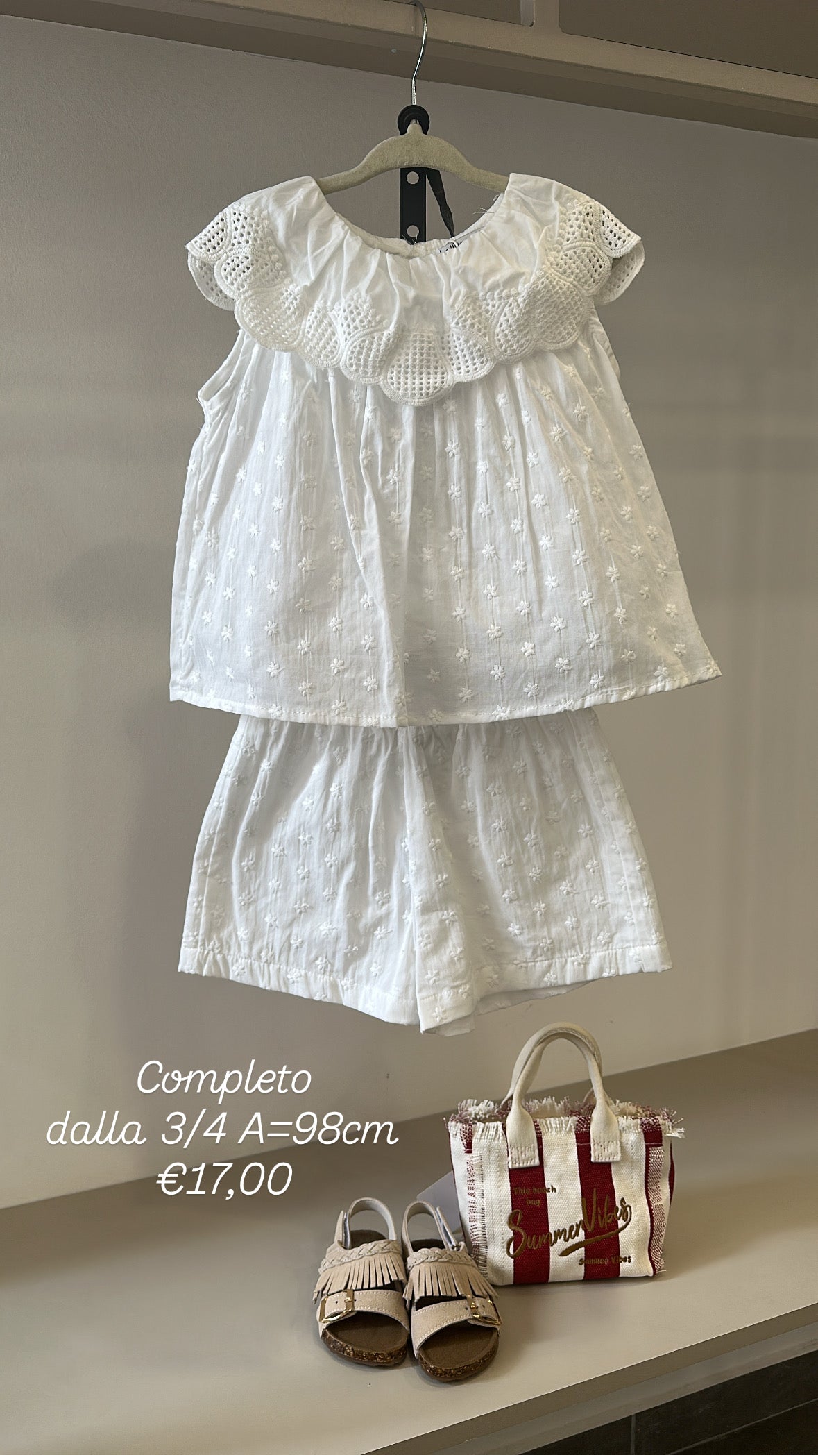 Coordinato SAN GALLO GIRO 3-8A - BIANCO