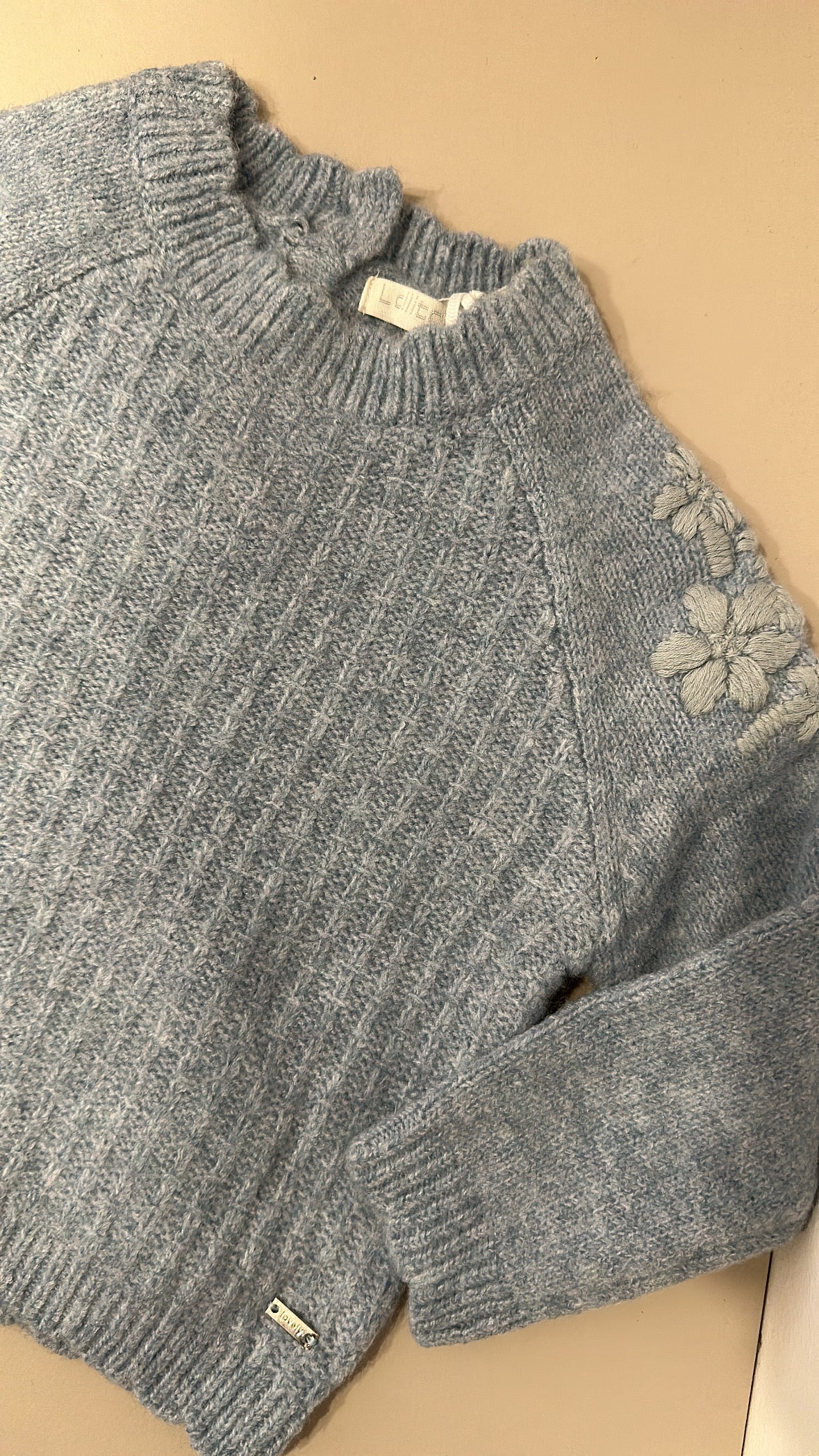 Pull FIORELLINO 12-36M - AZZURRO