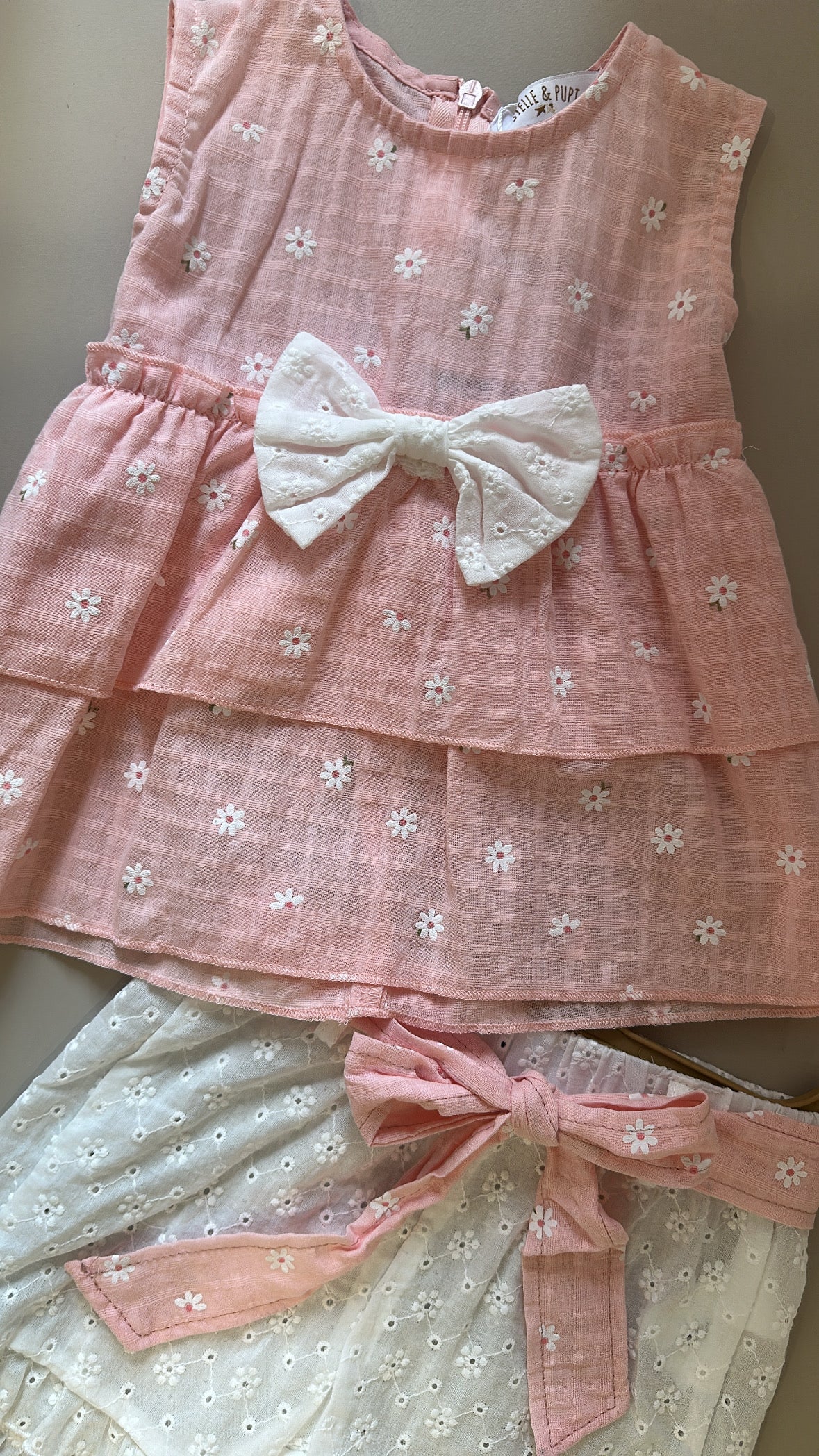 Completo 100 MARGHERITE 12-36M - ROSA