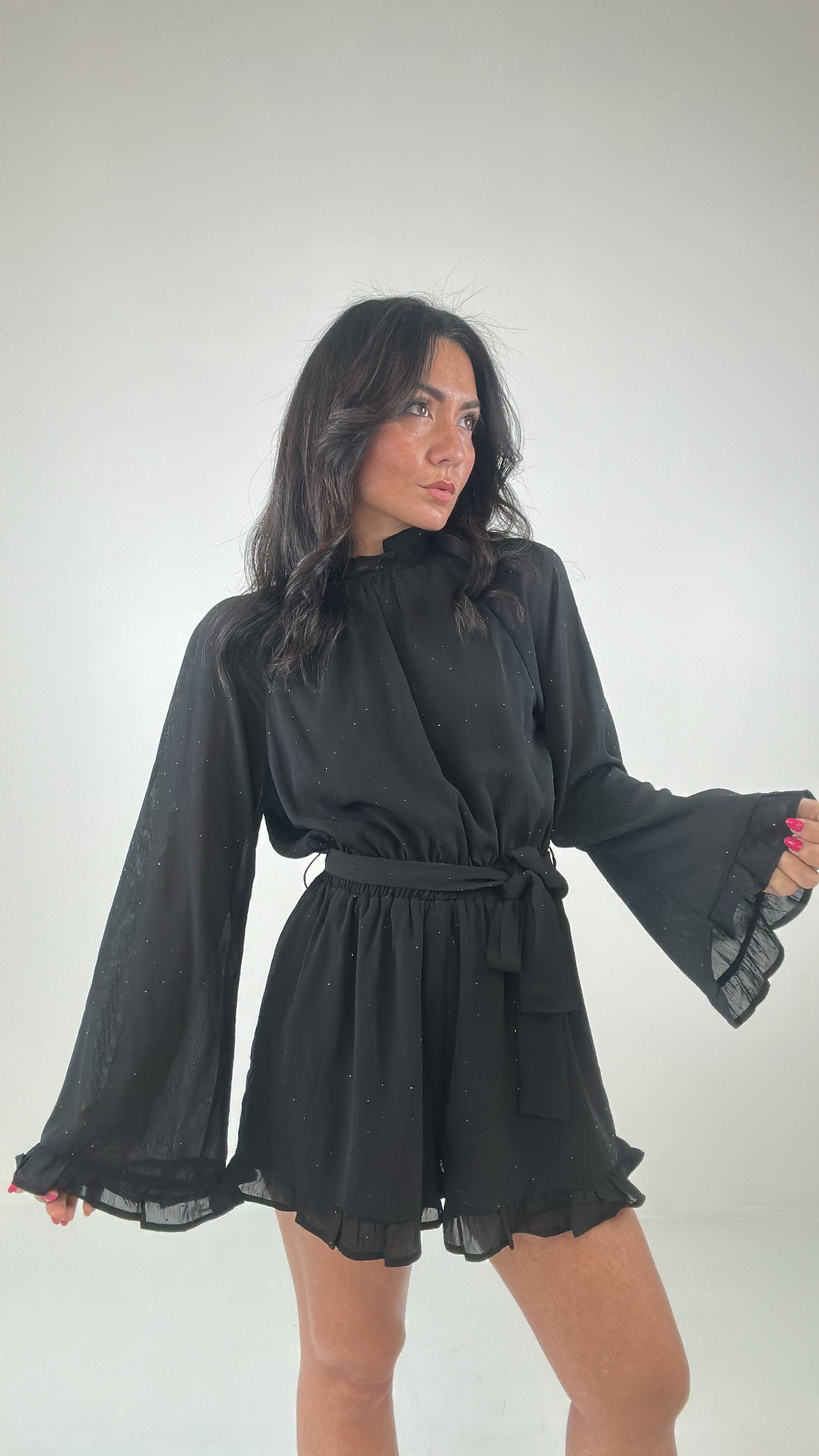 Tutina BRILLANTINI - NERO
