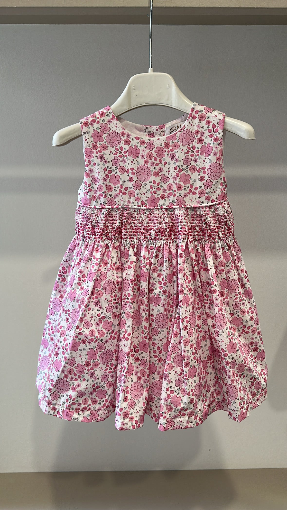 Vestitino FIOR DI PRIMAVERA 12-36M - ROSA