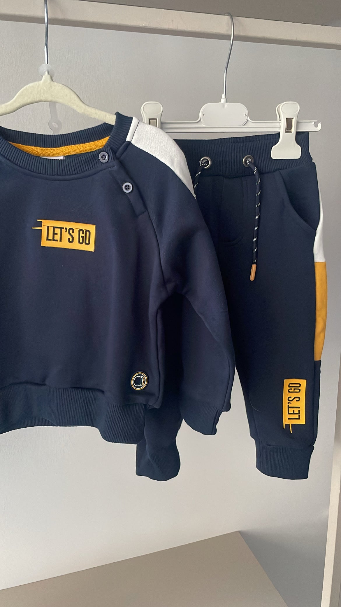 Tuta LET'S GO 6-36M - BLU