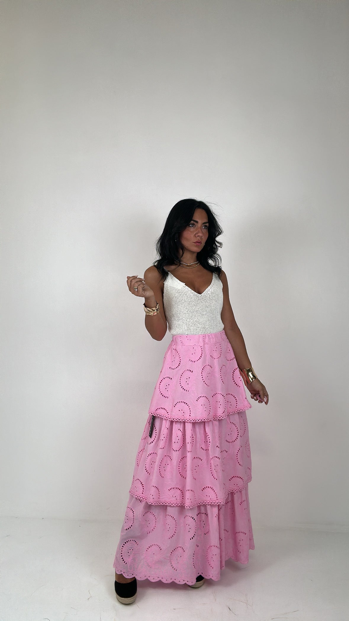 Gonna BALZE SANGALLO - ROSA