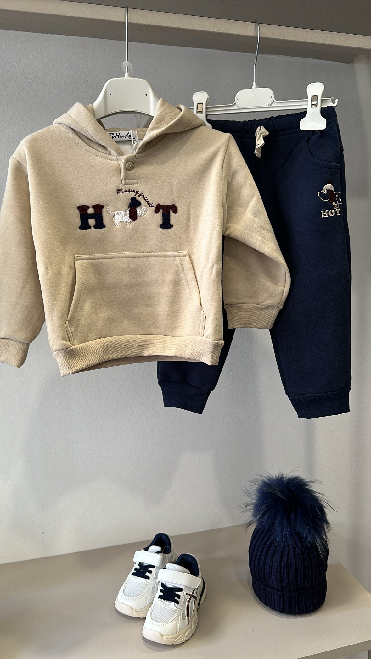 Tuta HT 3-24M - BEIGE