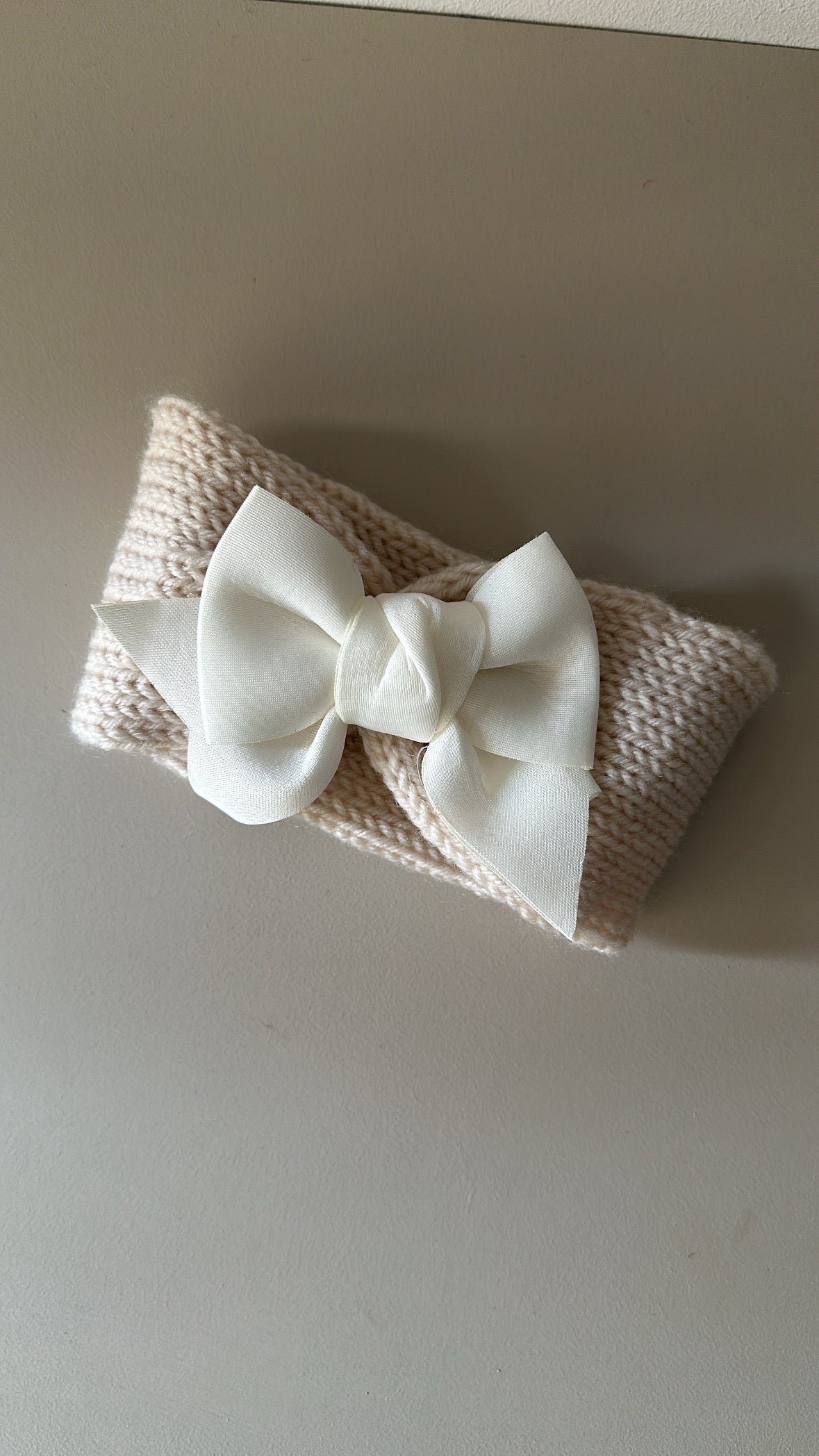 Fascia CON FIOCCO - BEIGE