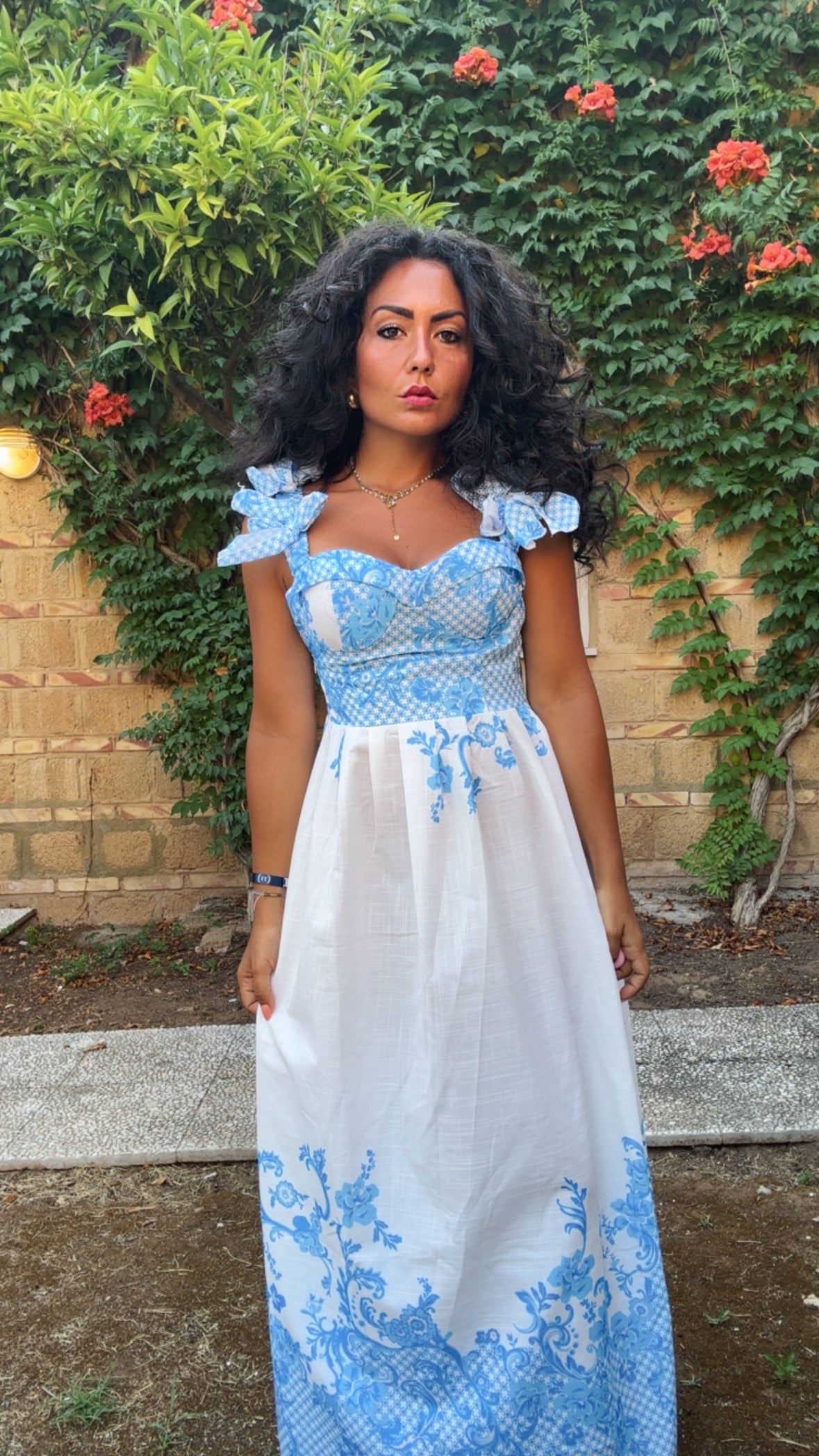 MAIORI-Kleid - WEISS