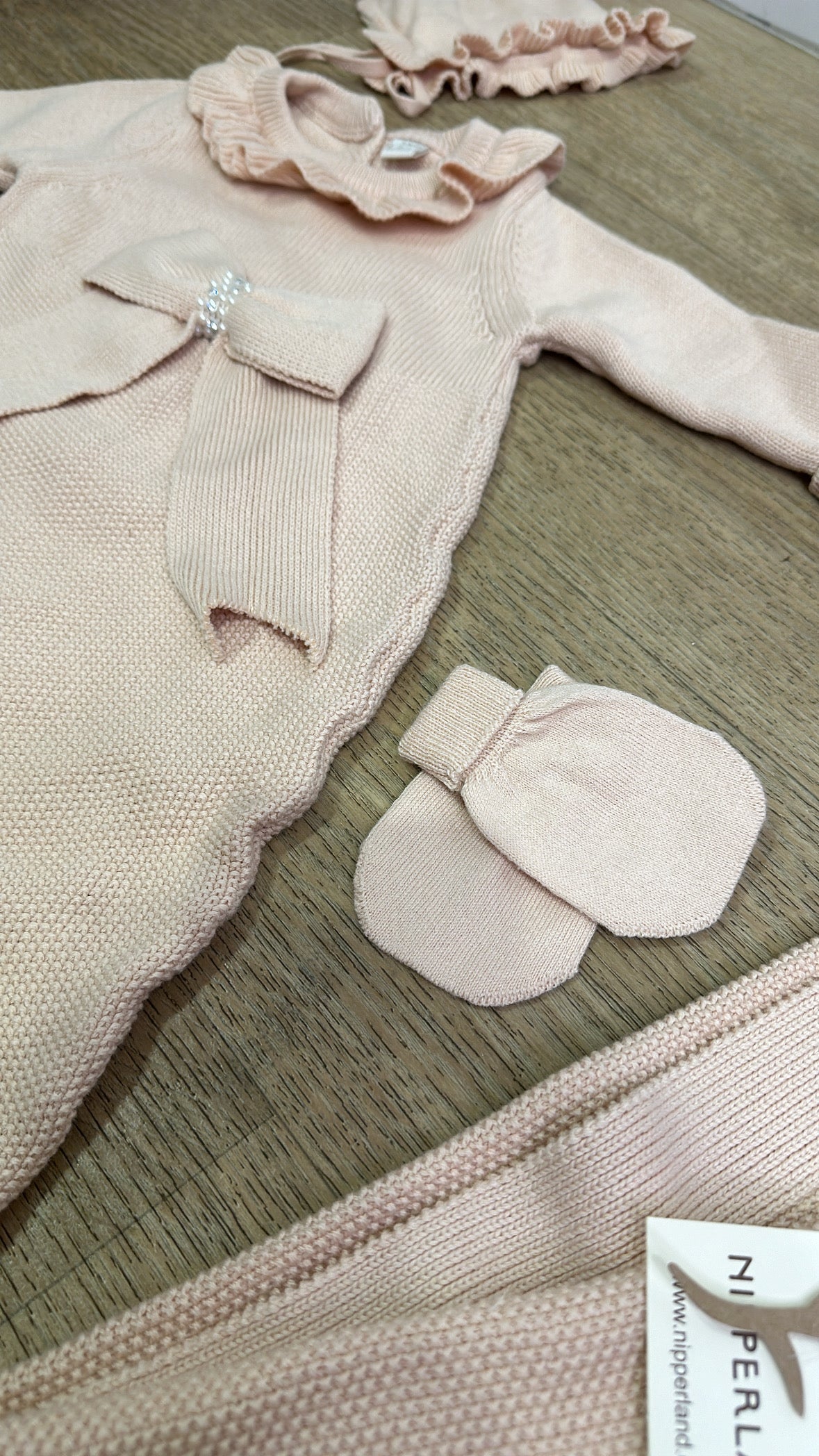 Set NASCITA IN CALDO COTONE - ROSA CIPRIA
