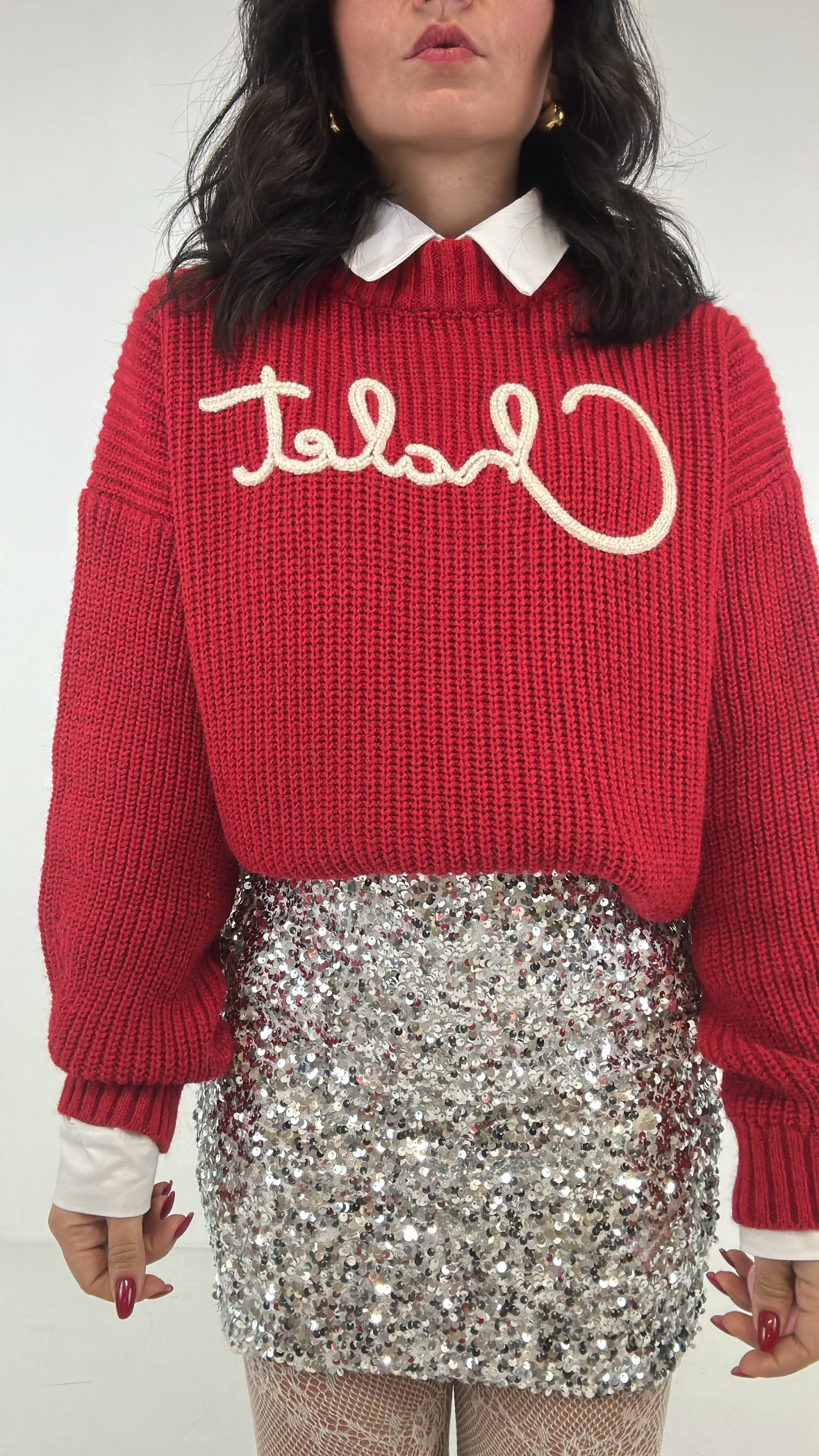 Gonna PAILLETTES 2026 - ARGENTO