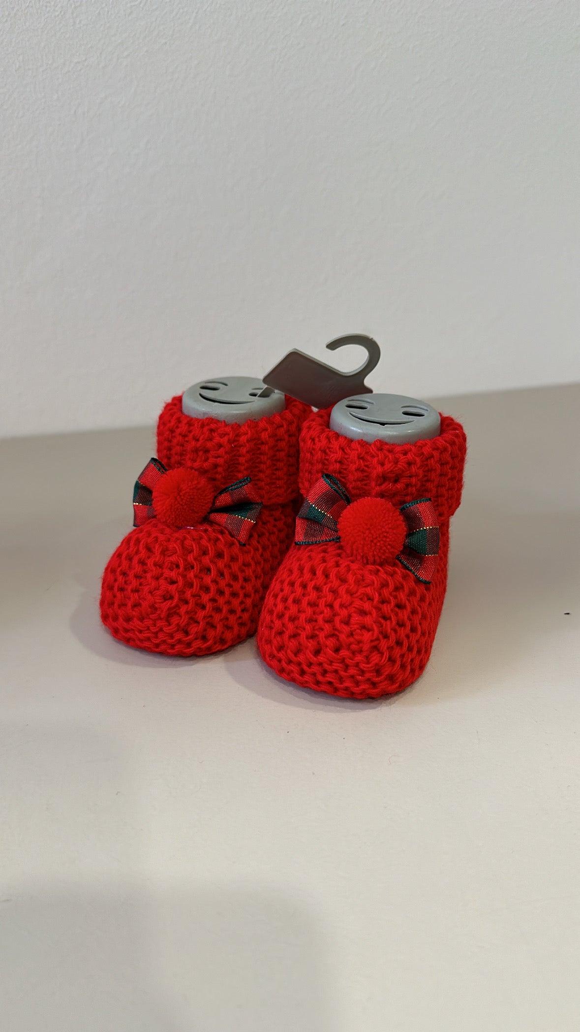 Babbucce NATALIZIE - ROSSO