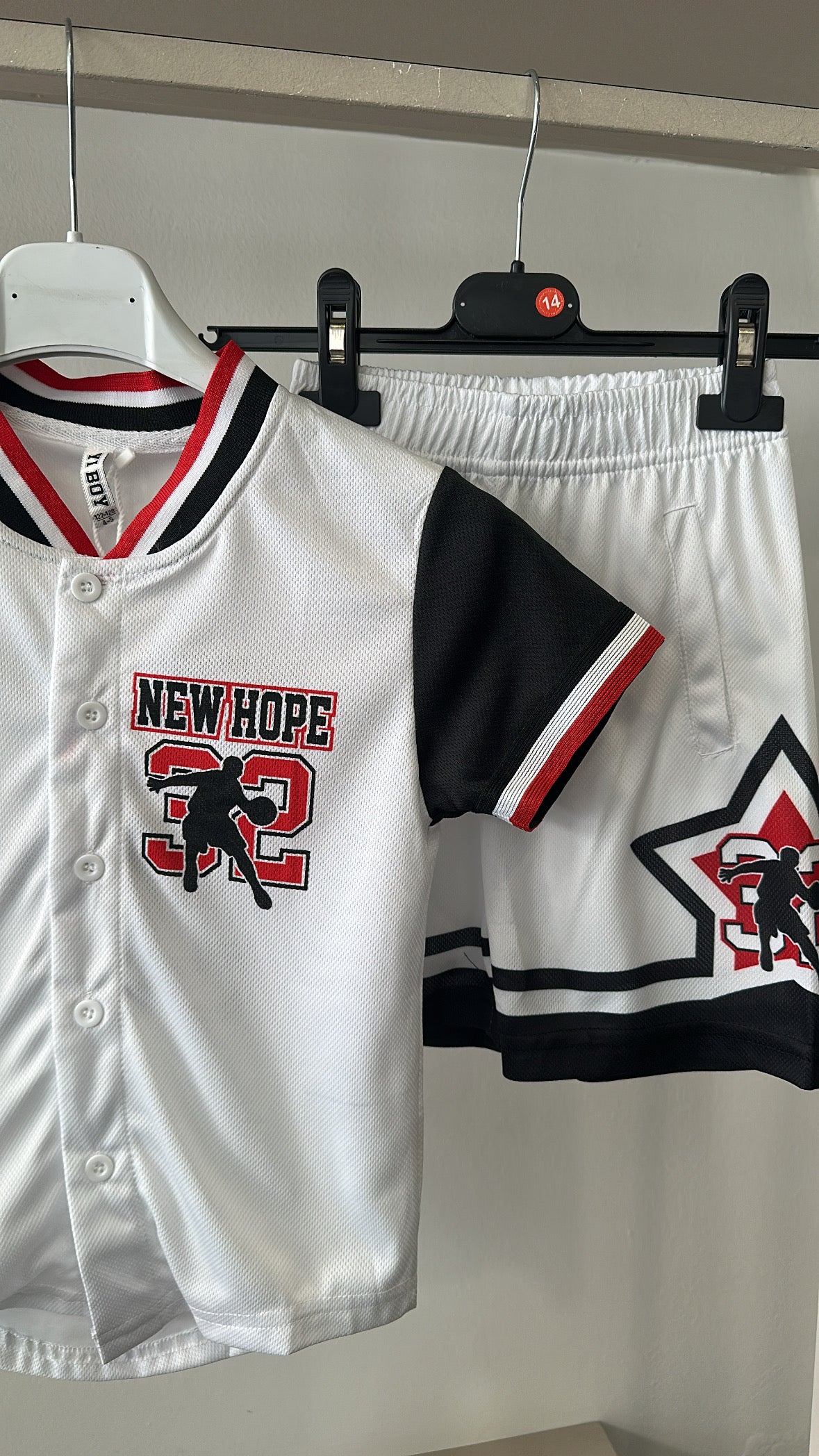 Completo NEW HOPE 4-14A - BIANCO