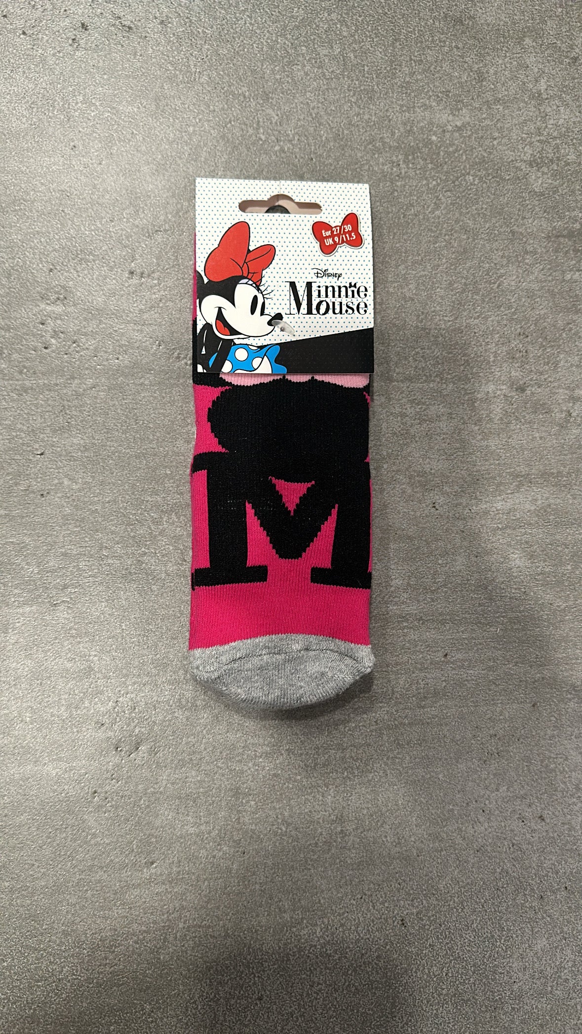 Calzino ANTISCIVOLO MINNIE - FUCSIA