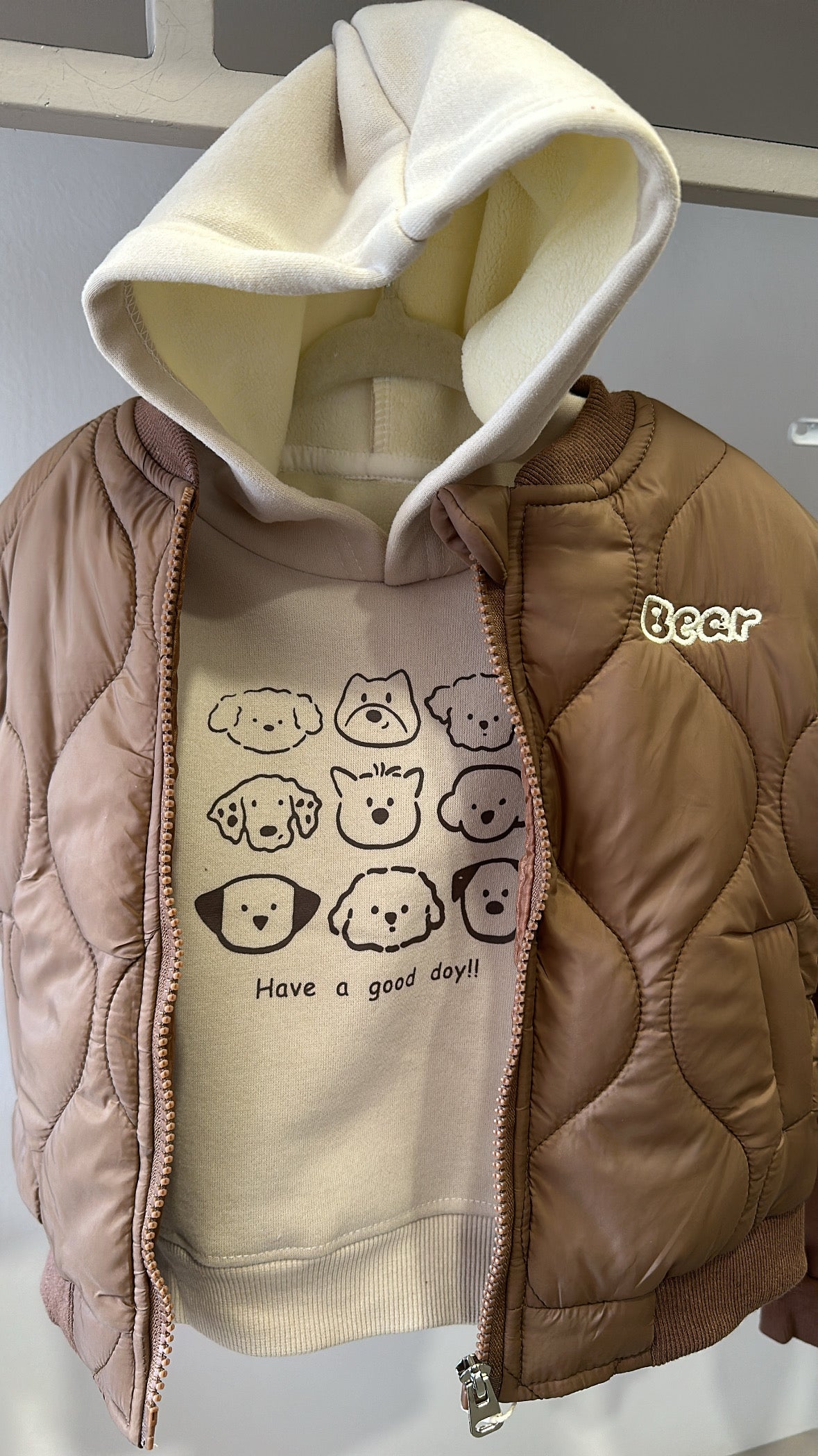 Completo BEAR 3 PEZZI - MARRONE