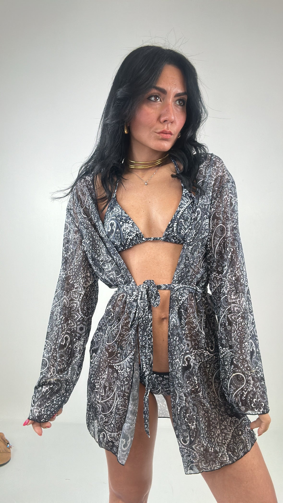 Bikini ETRO' + COPRI - NERO