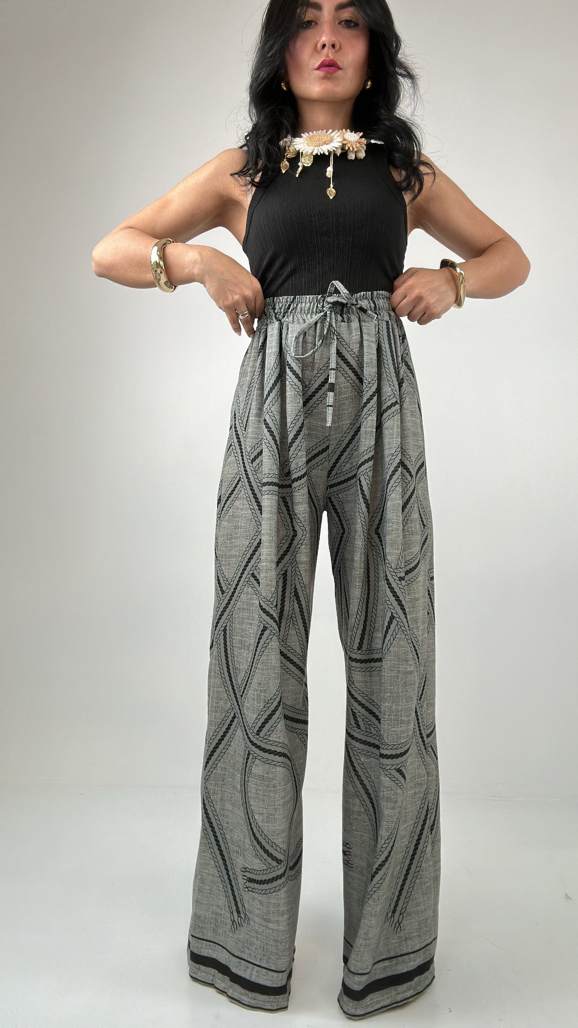 Pantalone CATENA - VERDE MILITARE